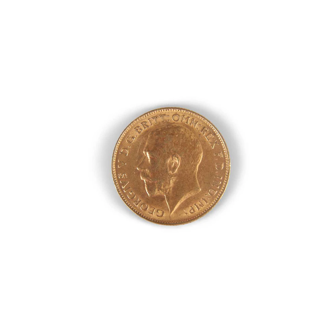 GEORGE V (1865-1936), HALF SOVEREIGN