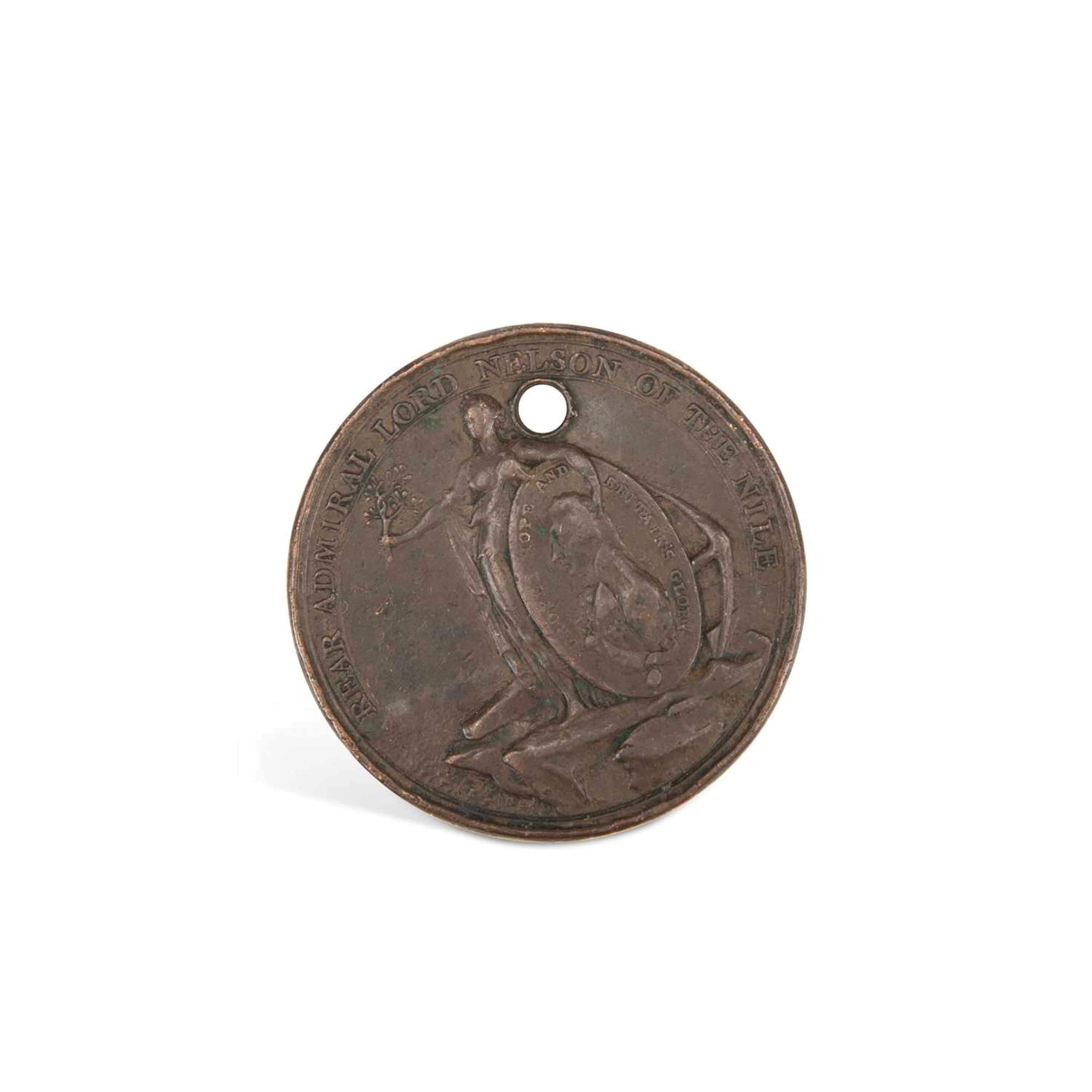 A BRONZE 1798 DAVISON'S NILE MEDAL