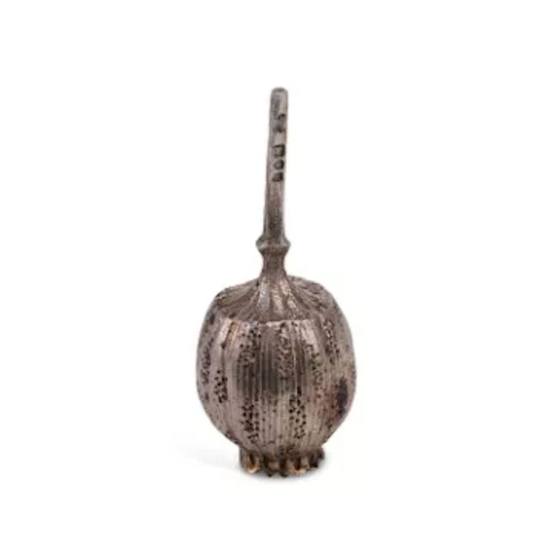 A LATE VICTORIAN SILVER POMANDER