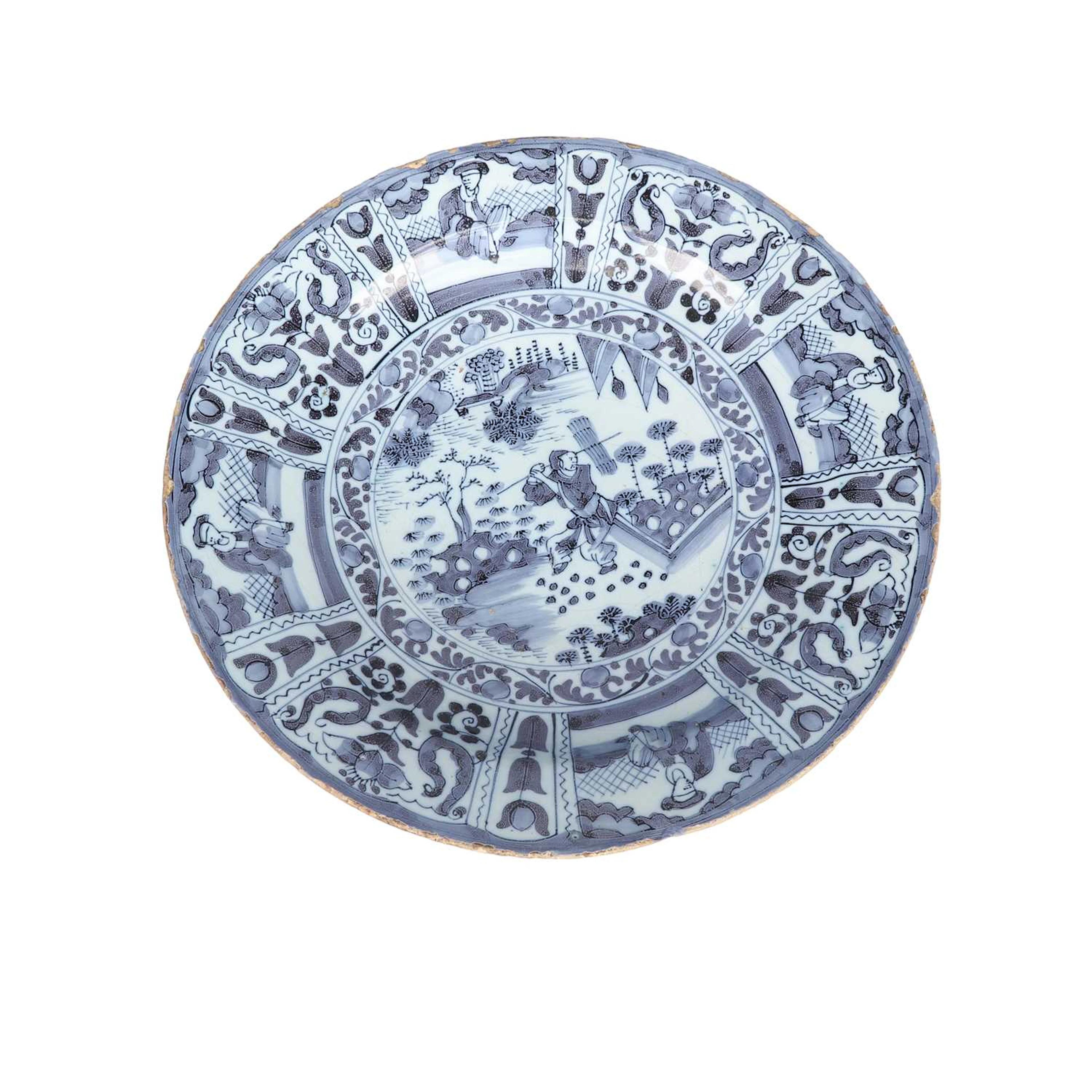 A DUTCH DELFT CHARGER