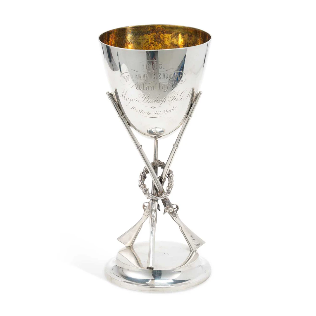 A LARGE VICTORIAN SHOOTING TROPHY