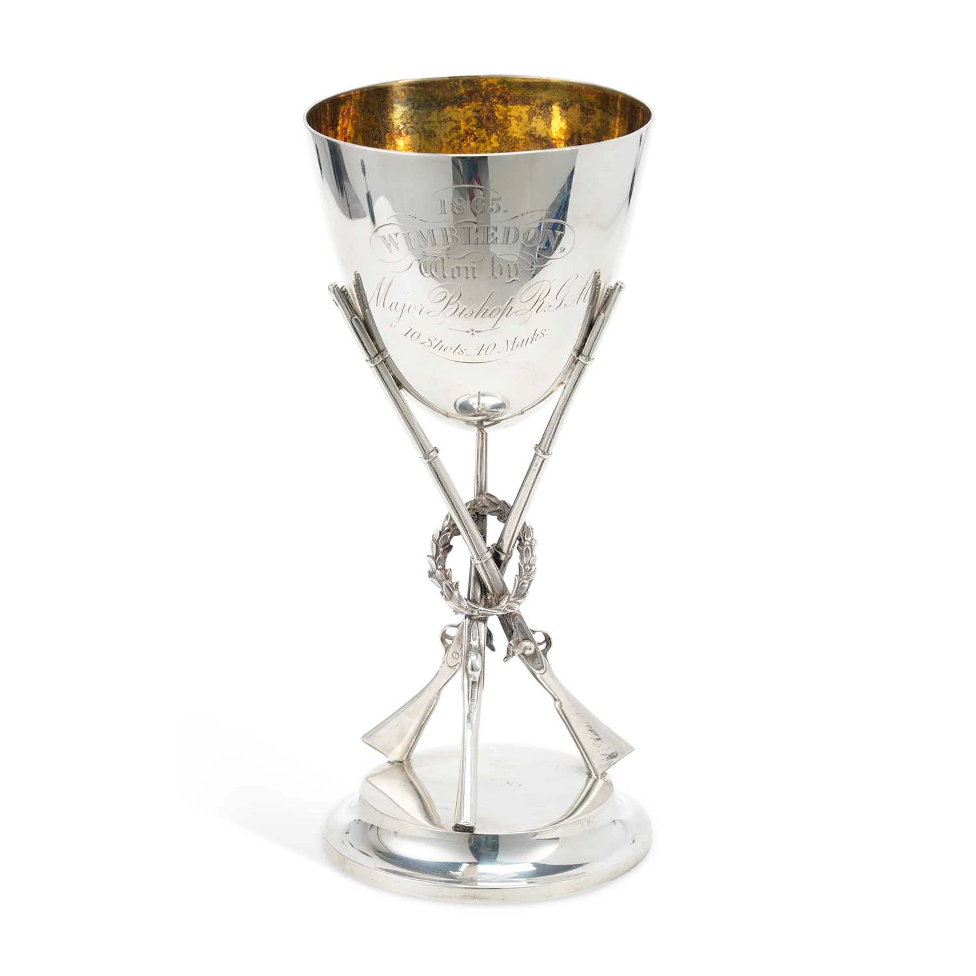 A LARGE VICTORIAN SHOOTING TROPHY