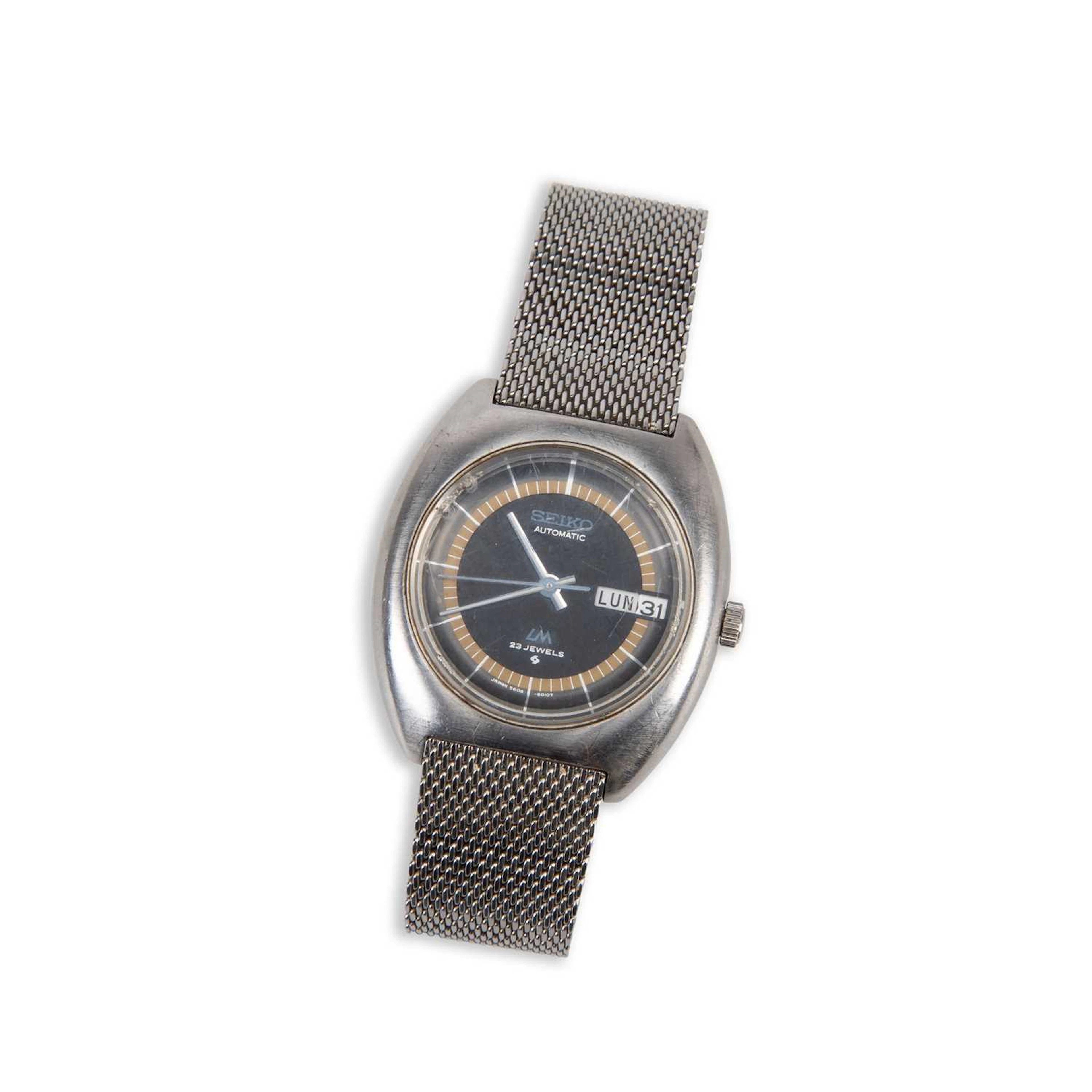 A SEIKO WATCH AND AN ETERNA WATCH