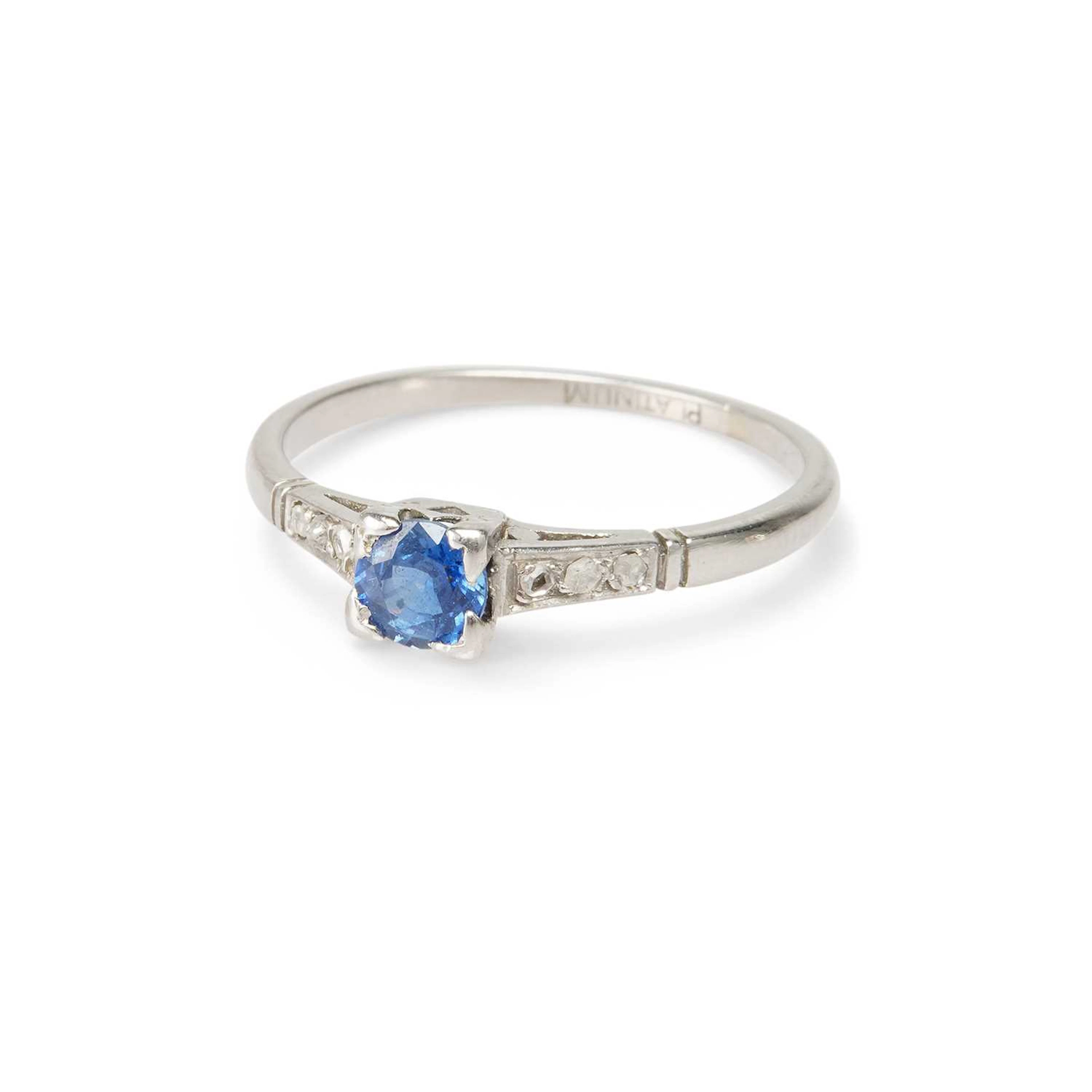 TWO GEM-SET RINGS