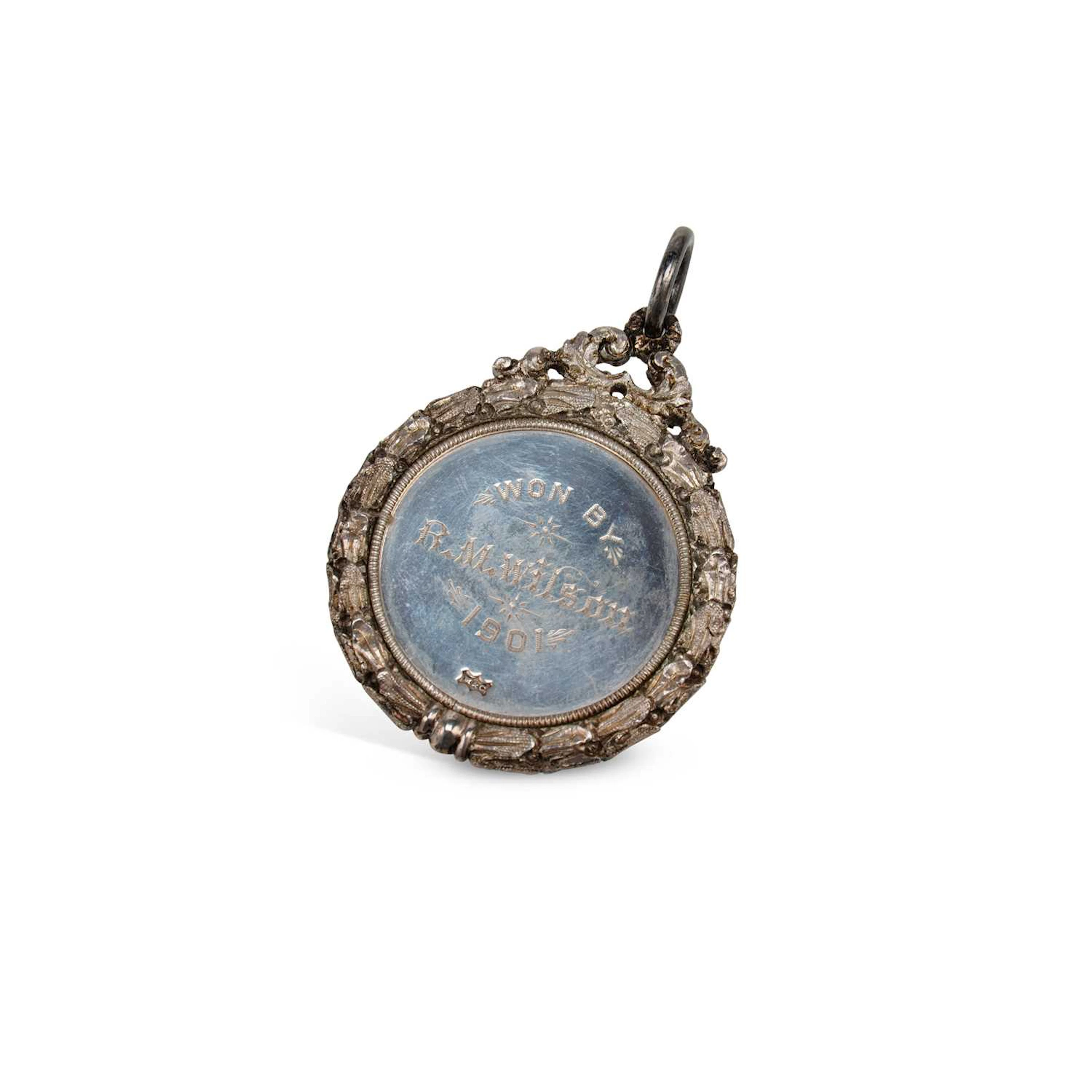 A VICTORIAN/ EDWARDIAN SILVER PRESENTATION MEDAL