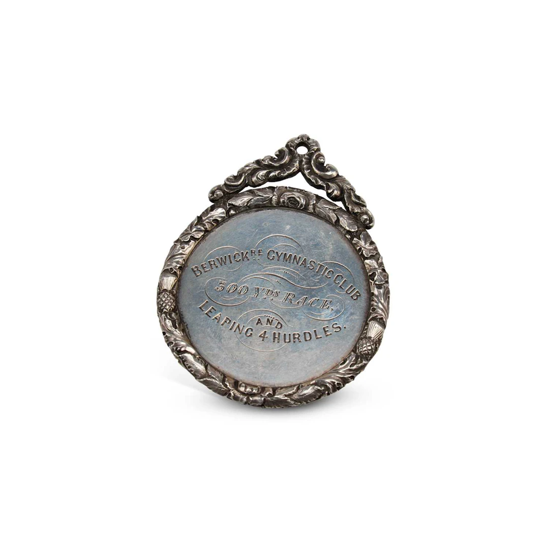 A VICTORIAN SCOTTISH SILVER PRESENTATION MEDAL