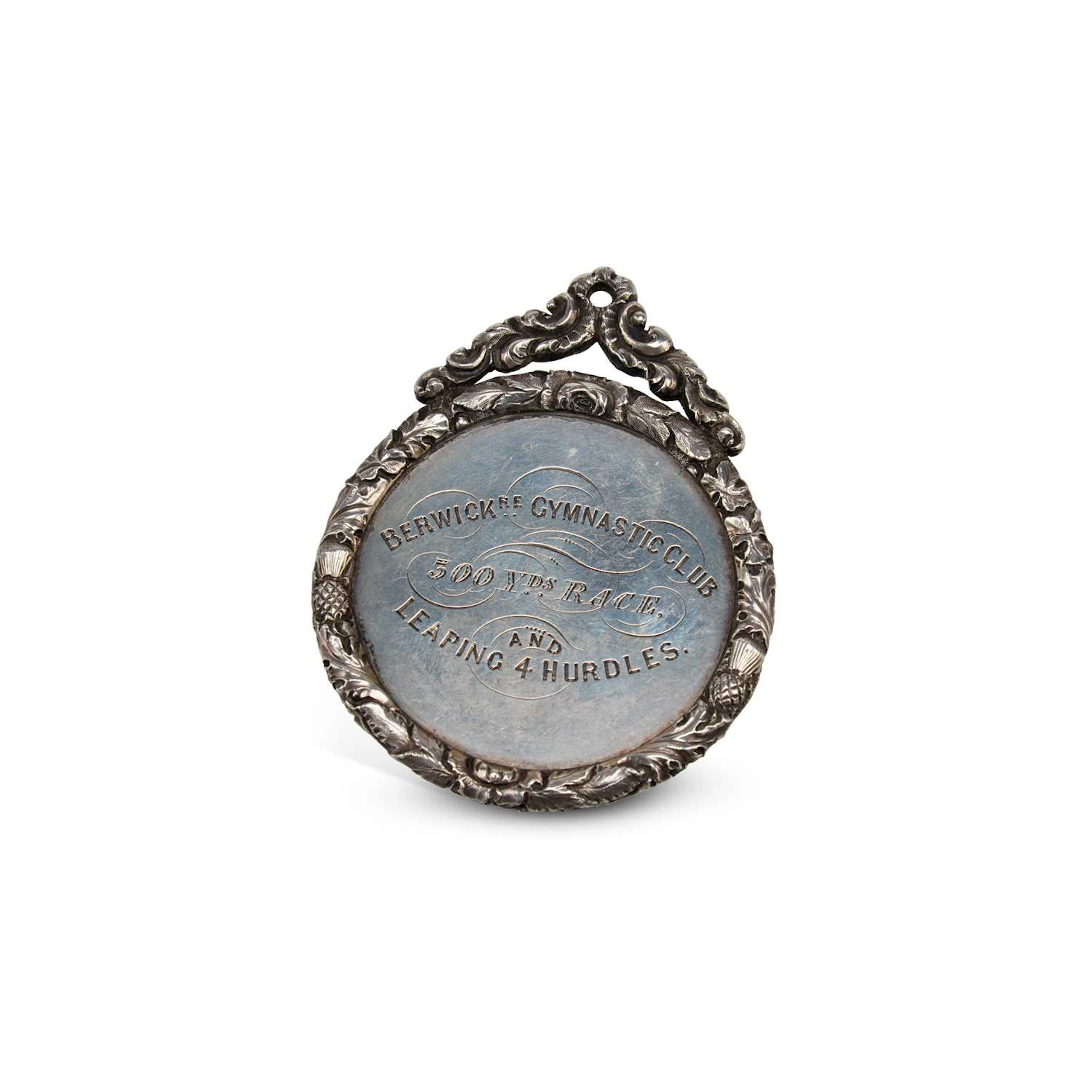 A VICTORIAN SCOTTISH SILVER PRESENTATION MEDAL