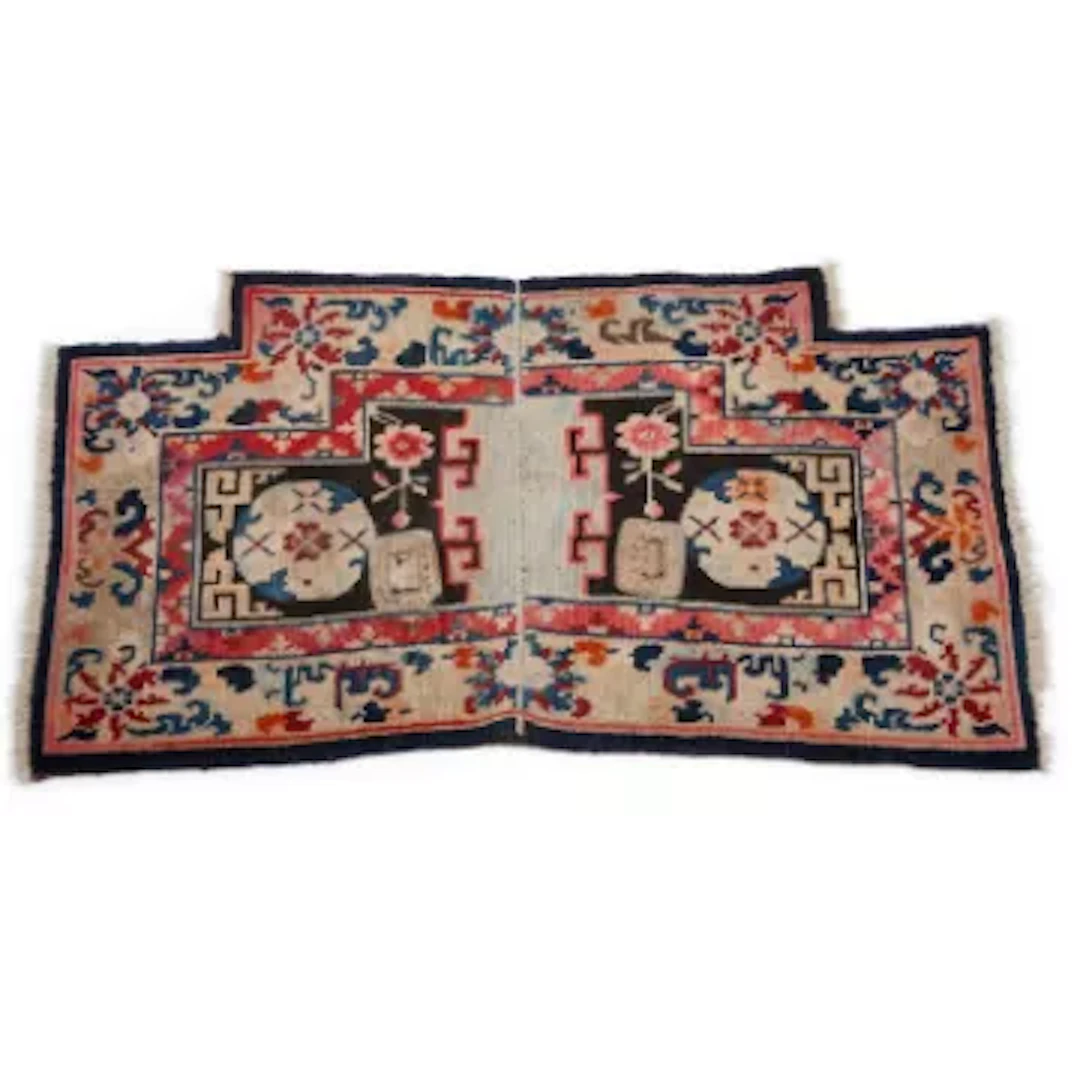 A TIBETAN SADDLE CLOTH