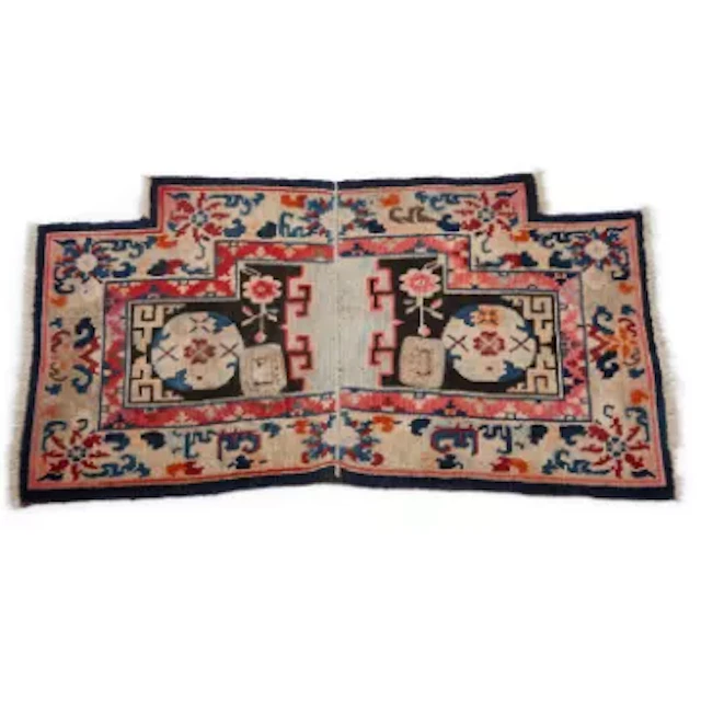 A TIBETAN SADDLE CLOTH