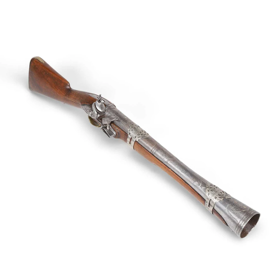 A CONTINENTAL FLINTLOCK BLUNDERBUSS FOR THE OTTOMAN MARKET