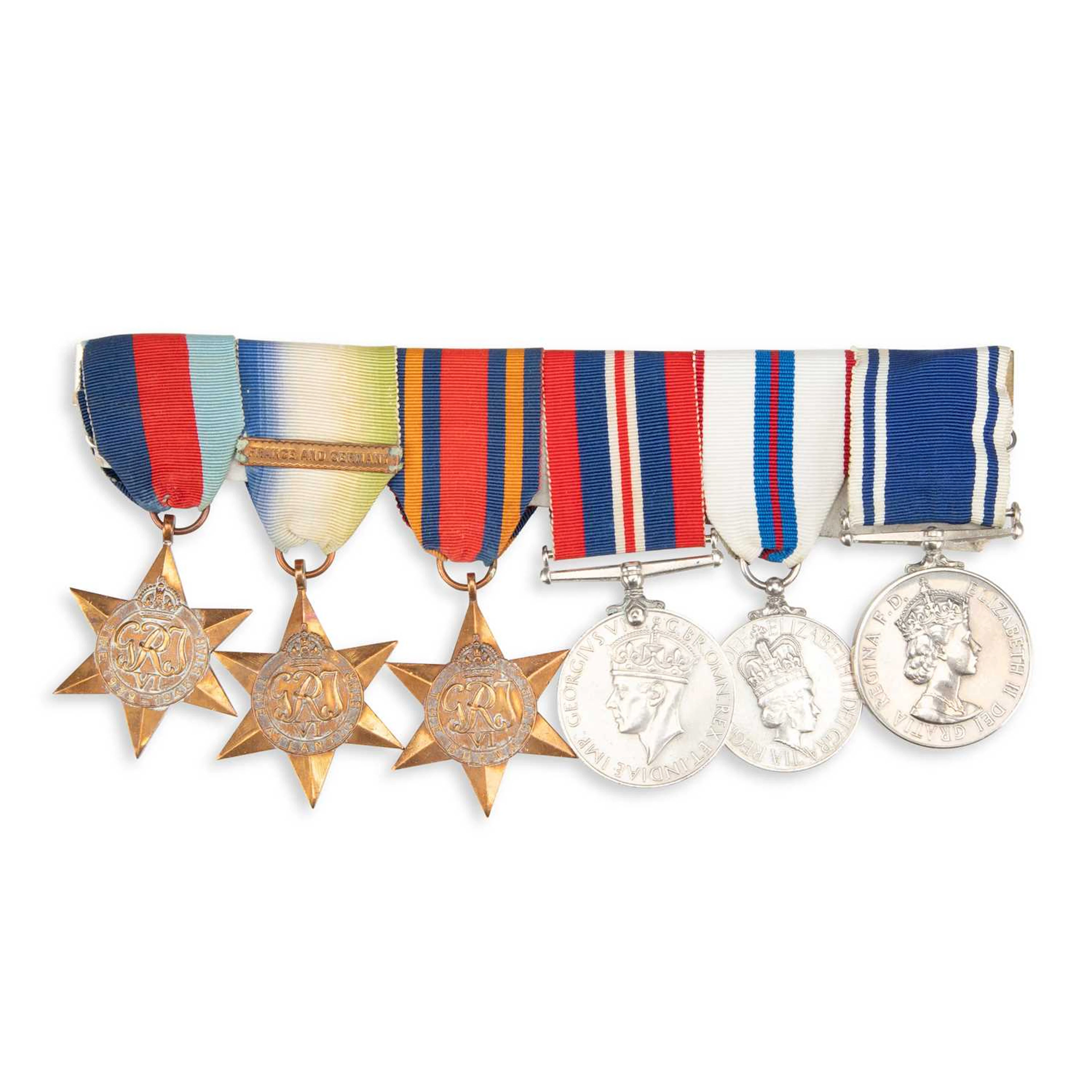TWO SECOND WORLD WAR MEDAL GROUPS
