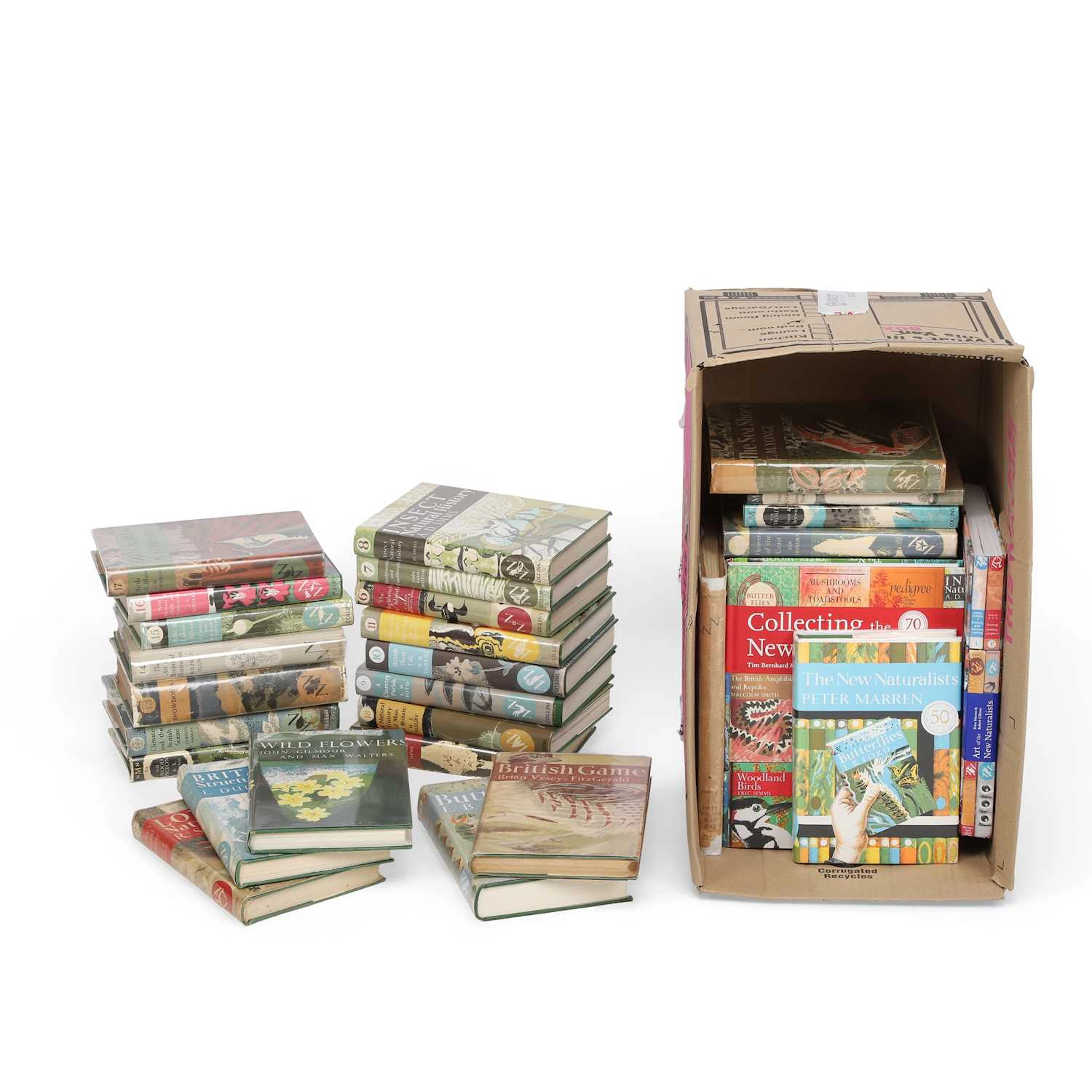 A COLLECTION OF NEW NATURALIST VOLUMES