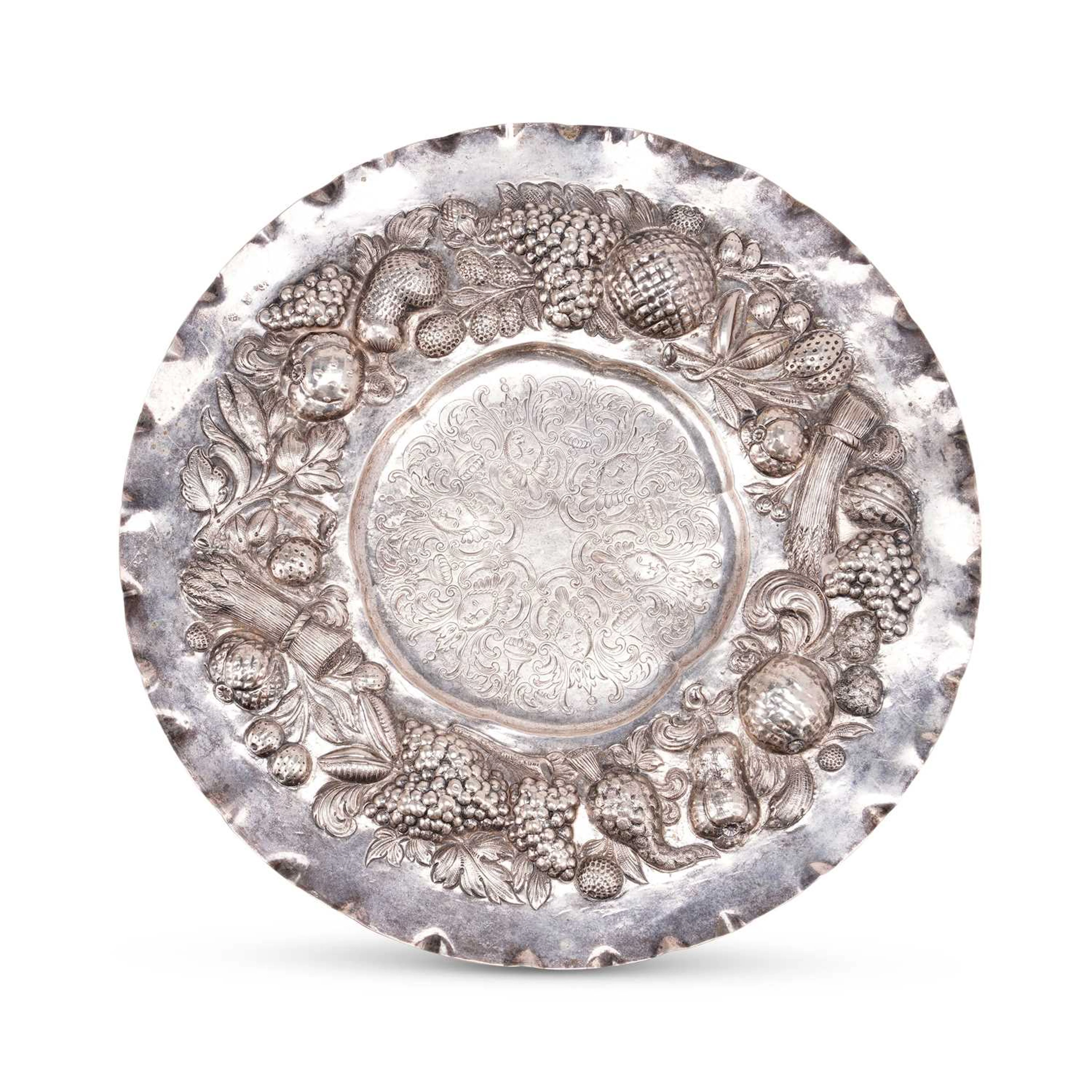 A NORTHERN EUROPEAN SILVER CHARGER