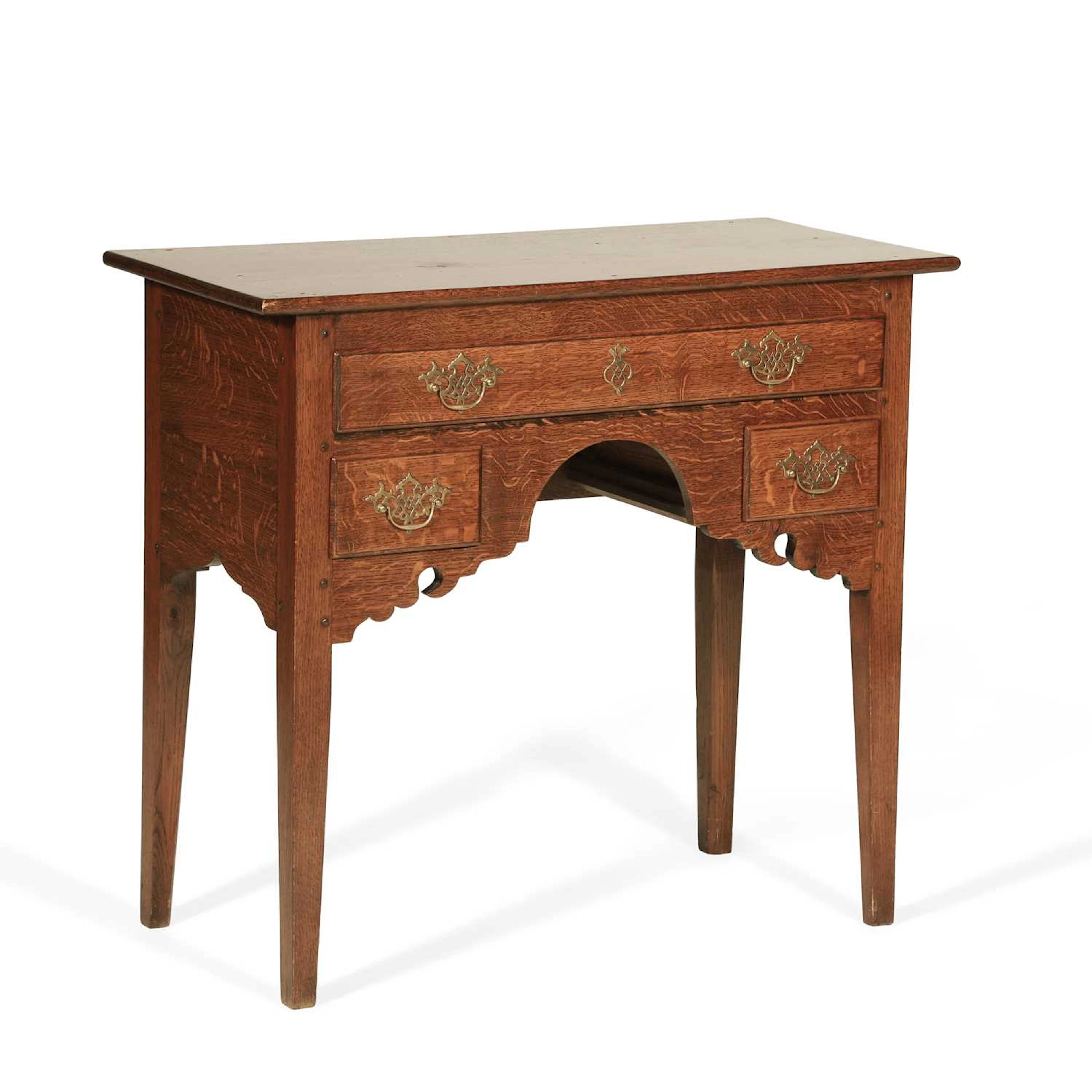 AN OAK LOWBOY