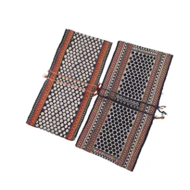 TWO SOUTH PERSIAN FLATWOVEN DOUBLE BAGS