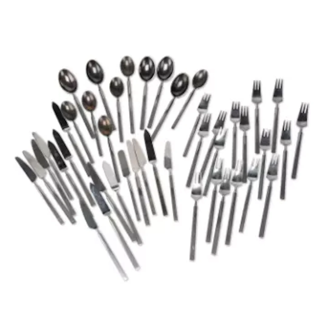 ERIK HERLOW FOR COPENHAGEN CUTLERY, A GROUP OF STAINLESS STEEL CUTLERY