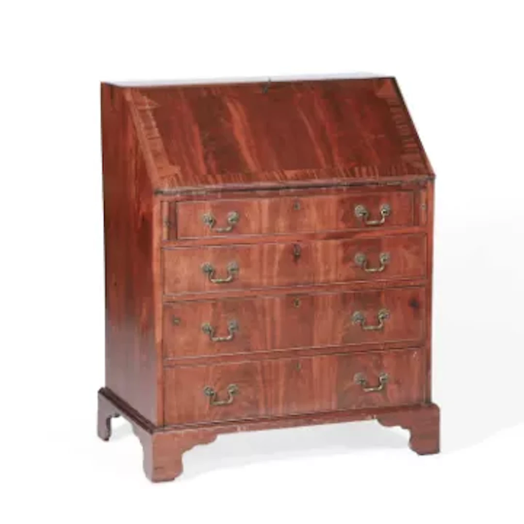A MAHOGANY BUREAU