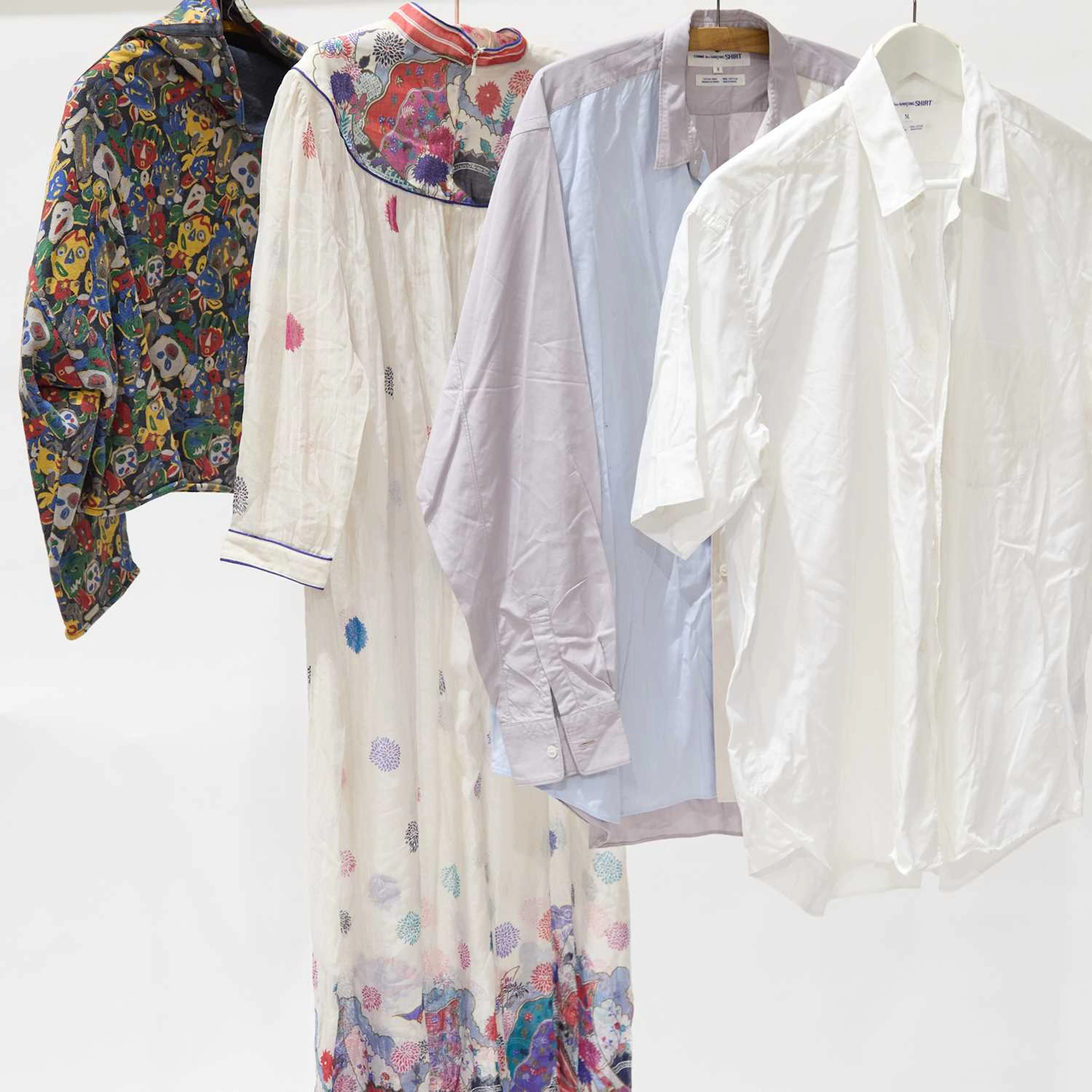 A GROUP OF FRENCH DESIGNER CLOTHING/ COSTUME
