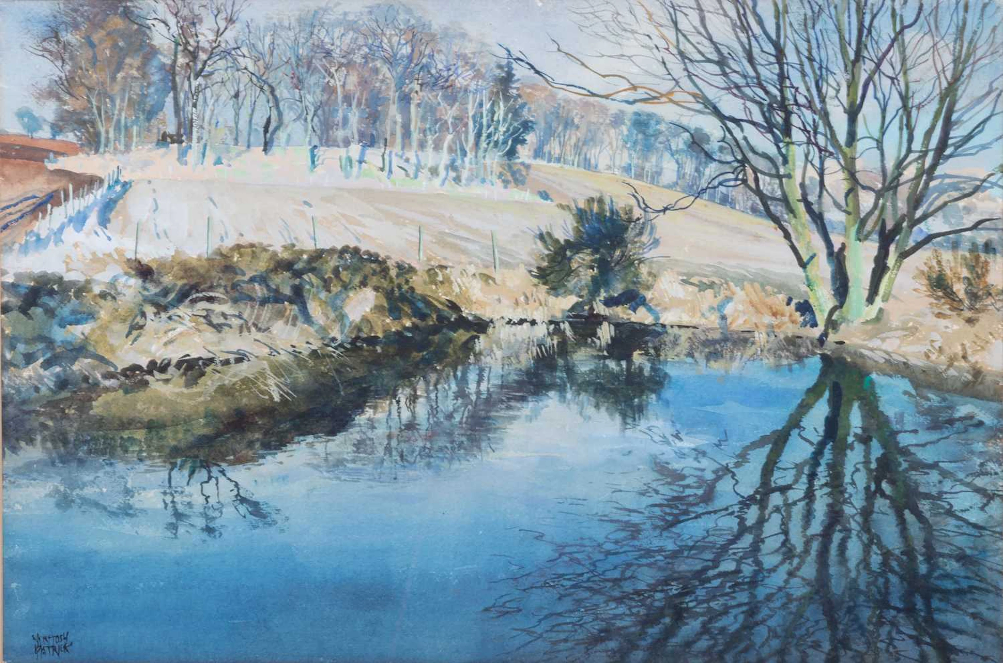 ‡ JAMES MCINTOSH PATRICK OBE RSA ROI (SCOTTISH 1907-1998) MILL HILL