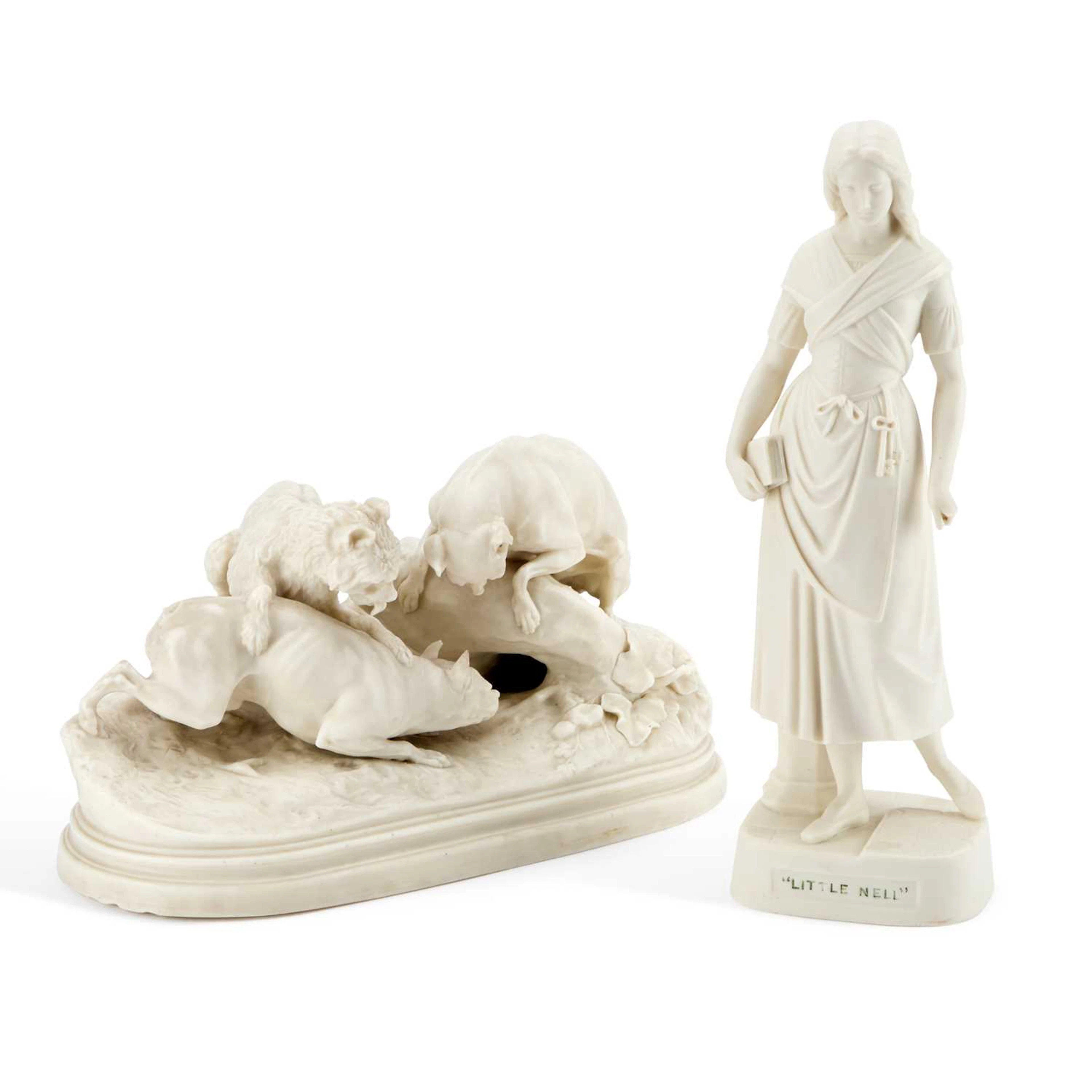 AFTER P.J. MÊNE, A PARIAN TERRIER GROUP, OR "CHASSE AU LAPIN" COPELAND