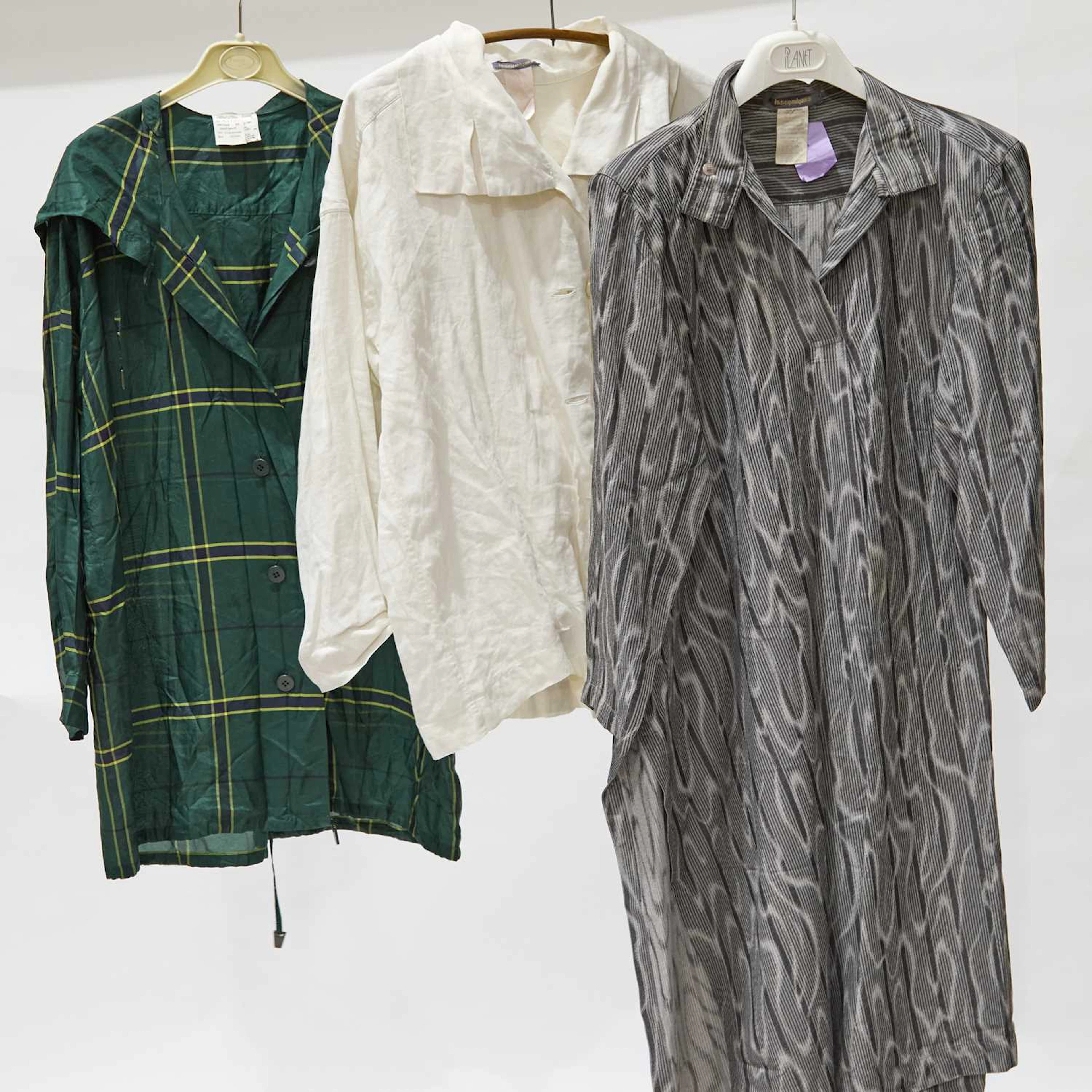 A COLLECTION OF ISSEY MIYAKE CLOTHING/ COSTUME