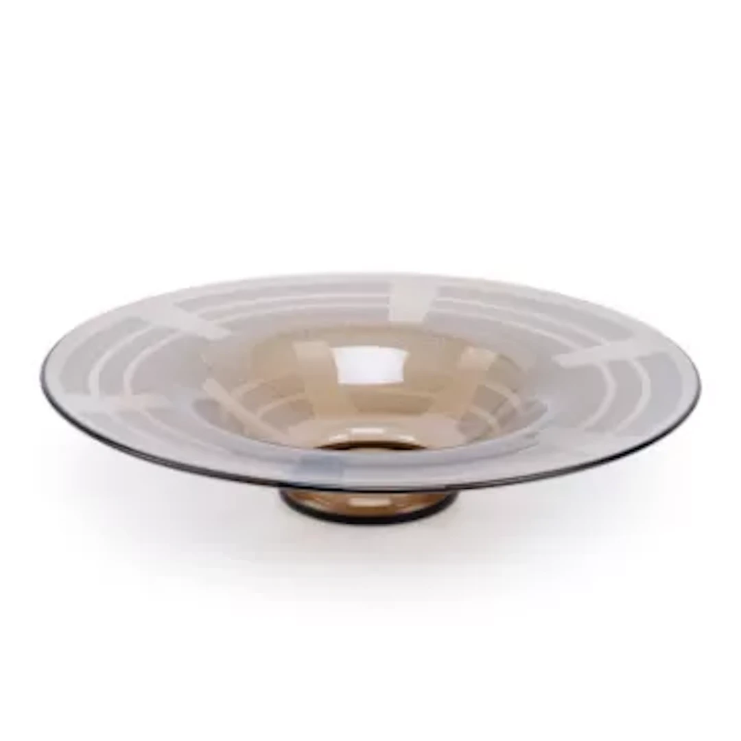 A SCHNEIDER GLASS BOWL