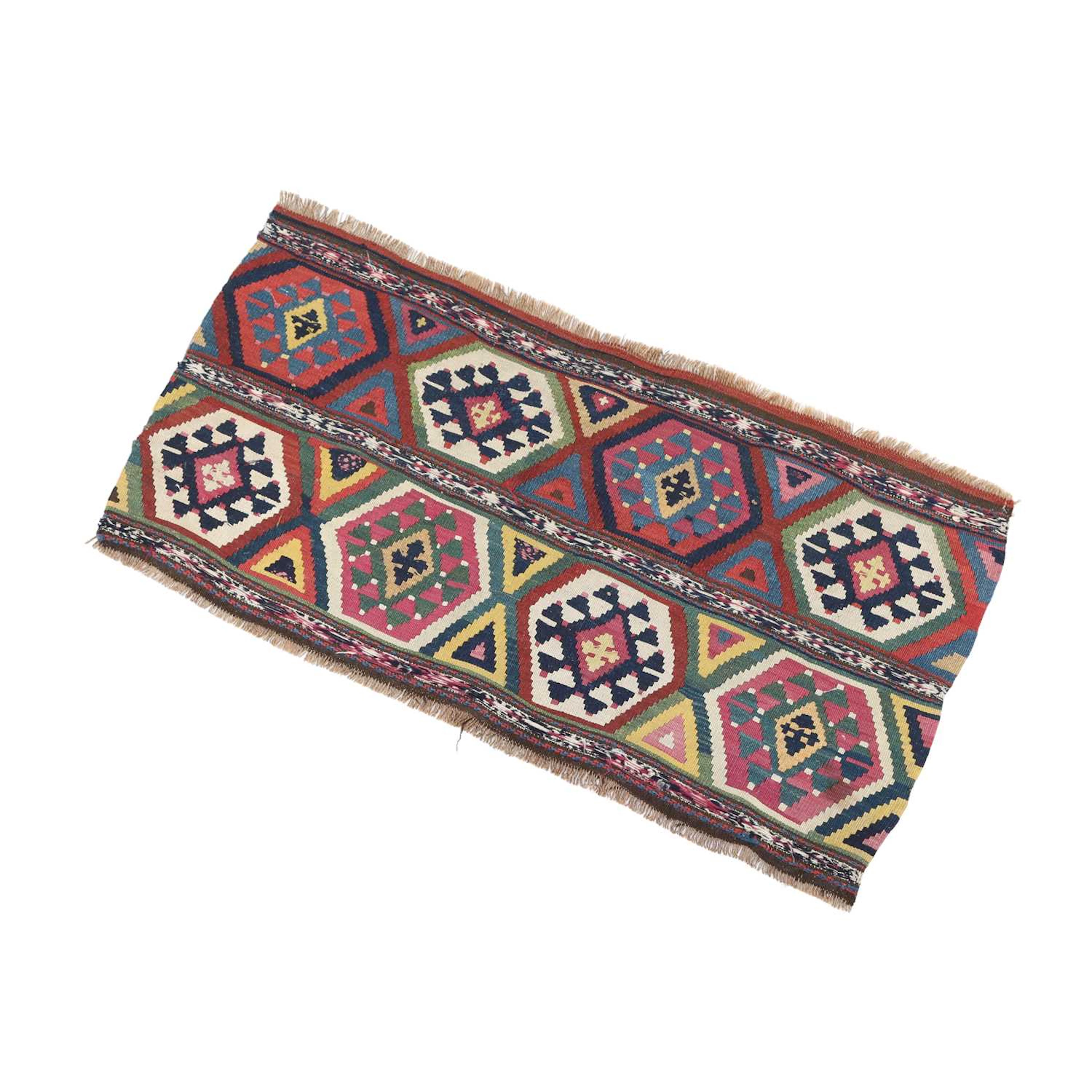 A SHAHSAVAN KILIM PANEL