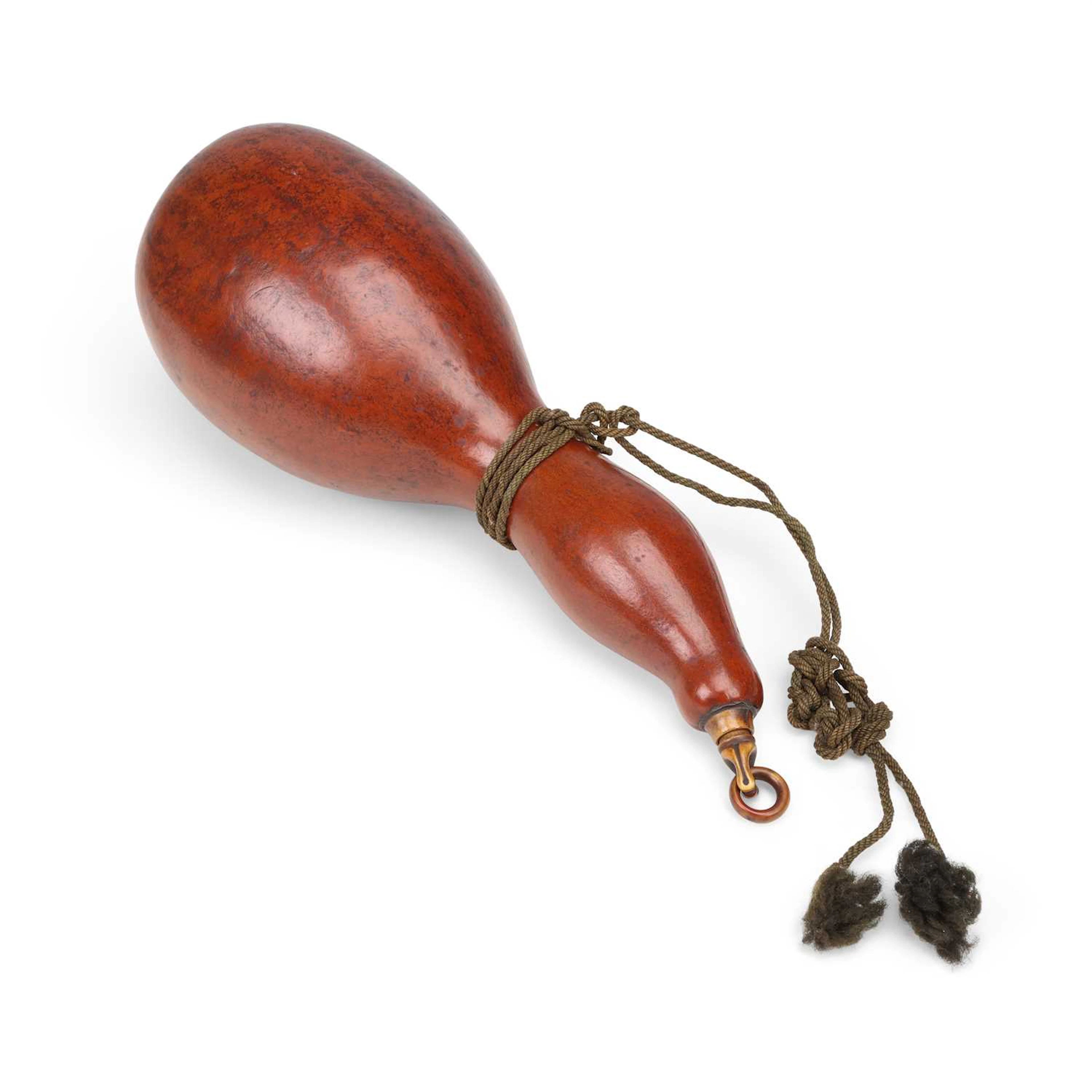 A JAPANESE GOURD SAKE FLASK