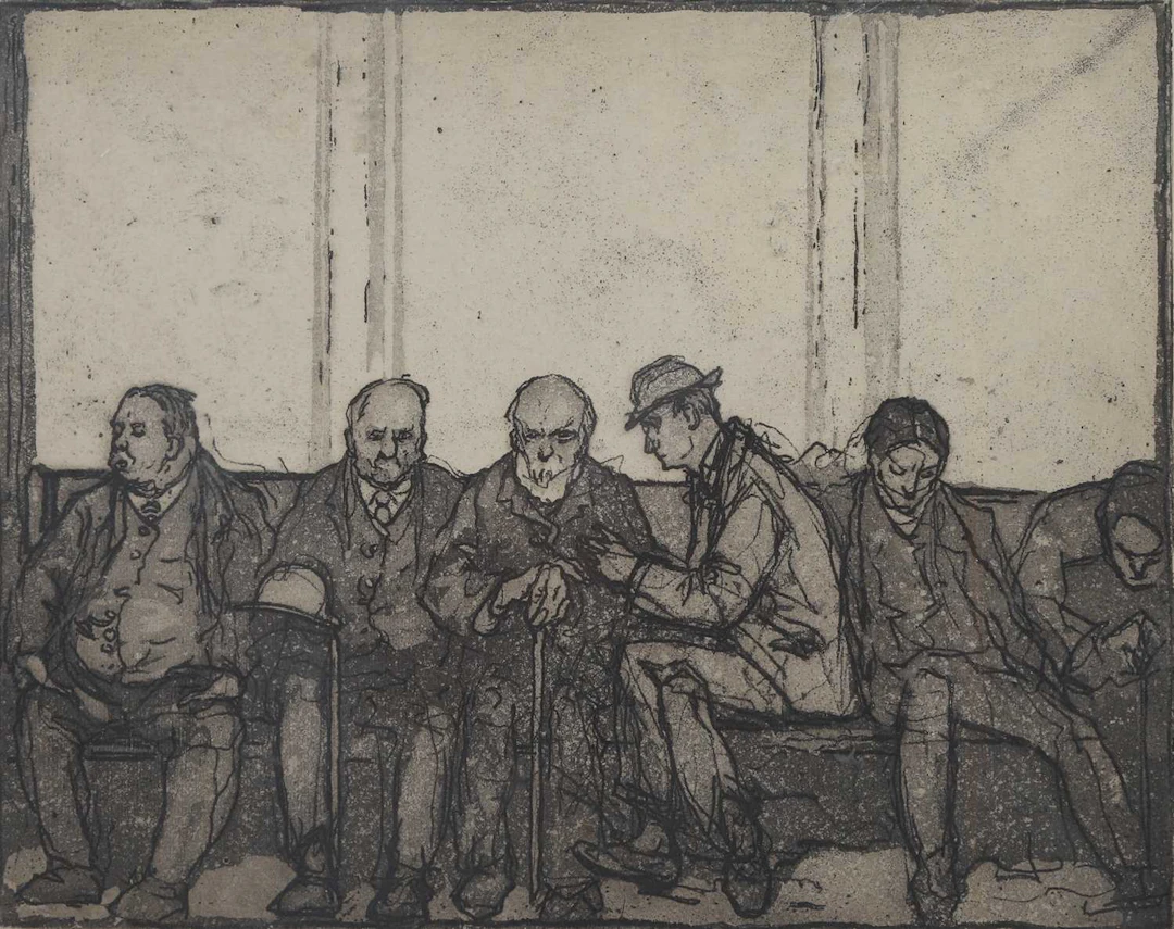 ‡ FRED LAWSON (1888-1968) WAITING TIME AT THE APPEAL TRIBUNAL