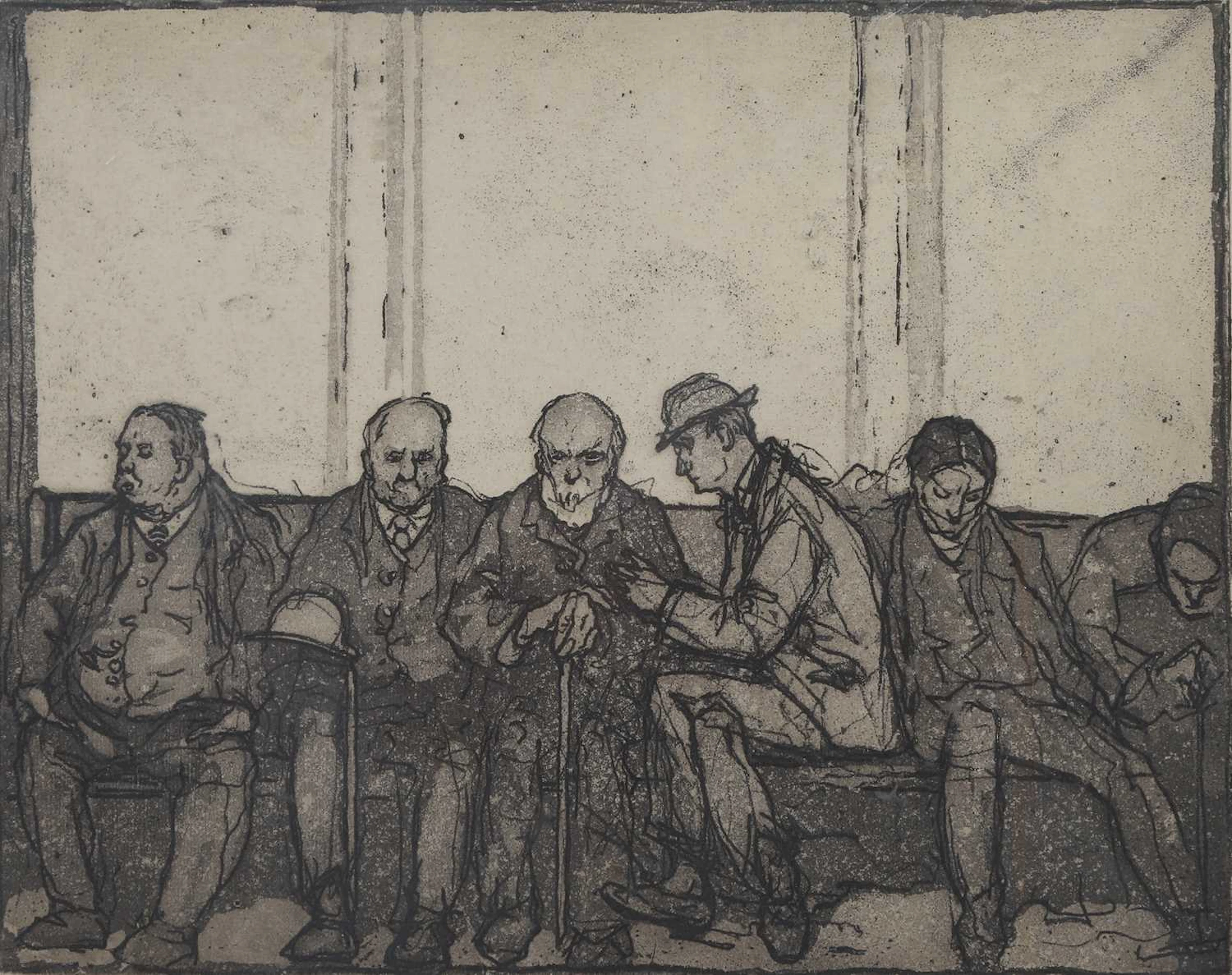‡ FRED LAWSON (1888-1968) WAITING TIME AT THE APPEAL TRIBUNAL