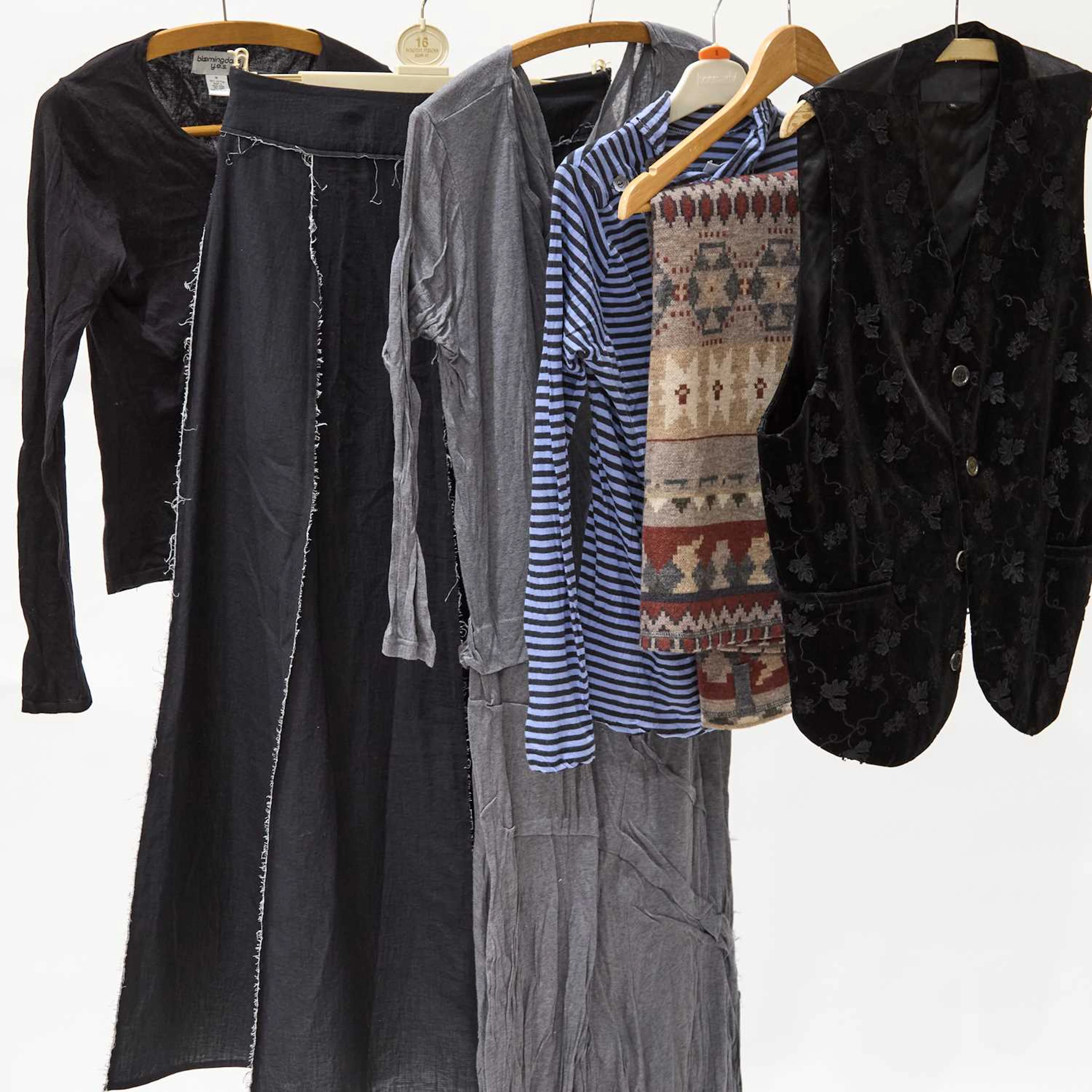 A COLLECTION OF DESIGNER CLOTHING/ COSTUME