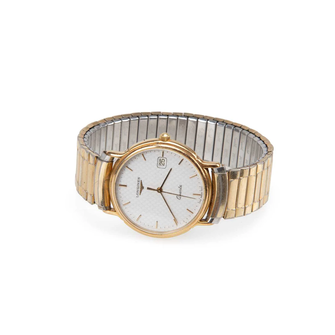 TWO LONGINES QUARTZ WRISTWATCHES