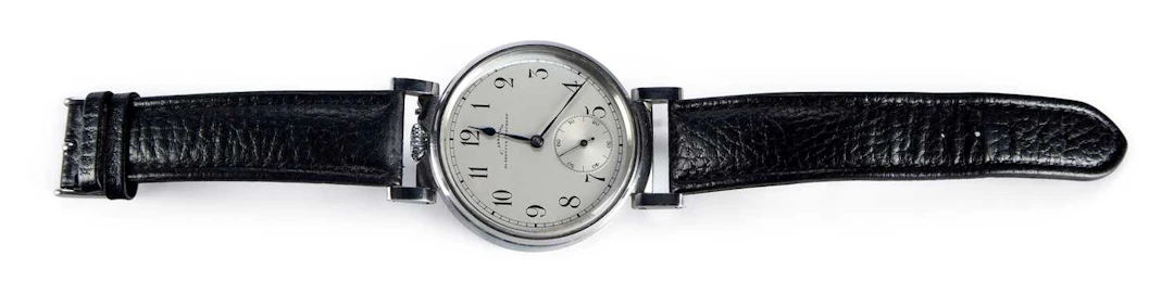 A GENTS STEEL J ASSMAN MARRIAGE WATCH