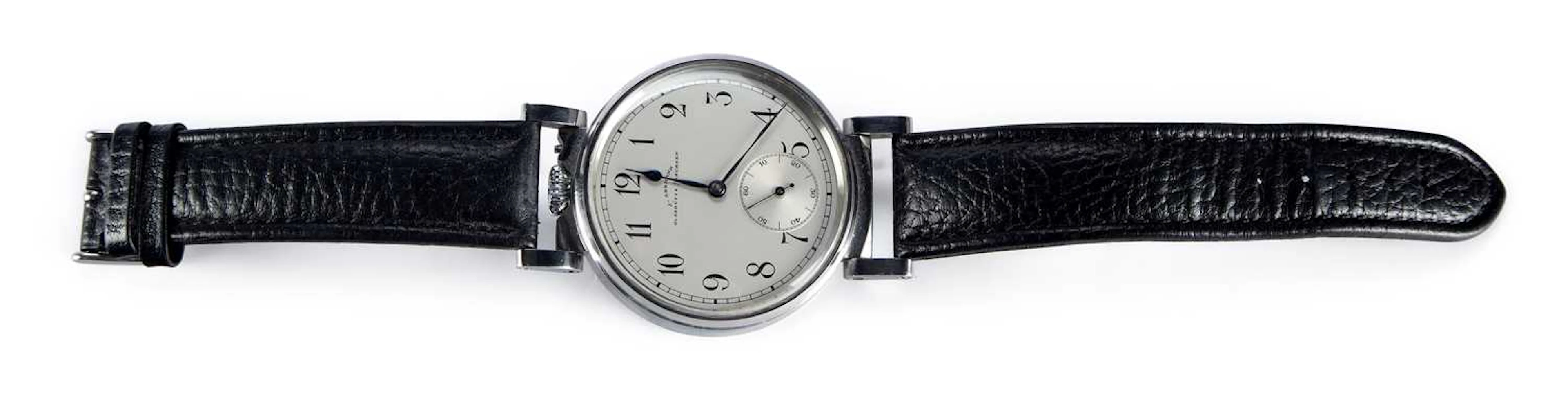 A GENTS STEEL J ASSMAN MARRIAGE WATCH