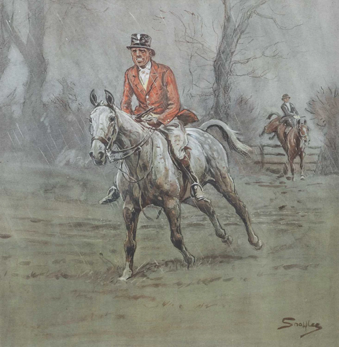 ‡ SNAFFLES: CHARLES JOHNSON PAYNE (1884-1967) MERRY ENGLAND