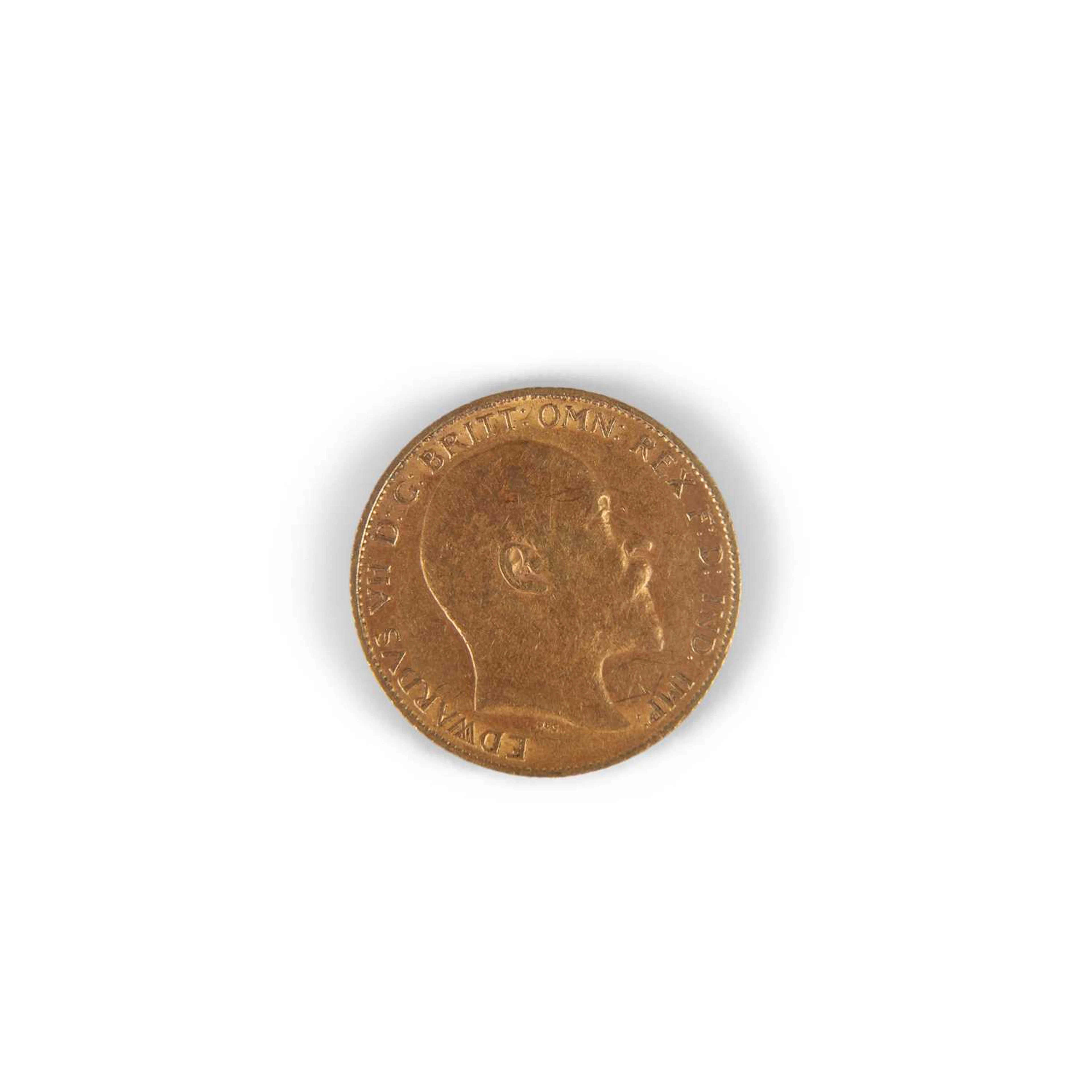 EDWARD VII (1901-1910), HALF SOVEREIGN