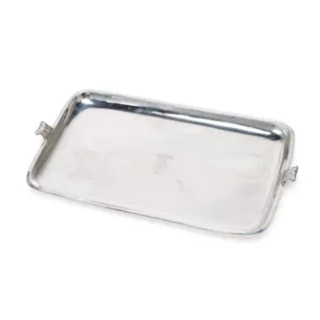 A GEORGE III SILVER TRAY