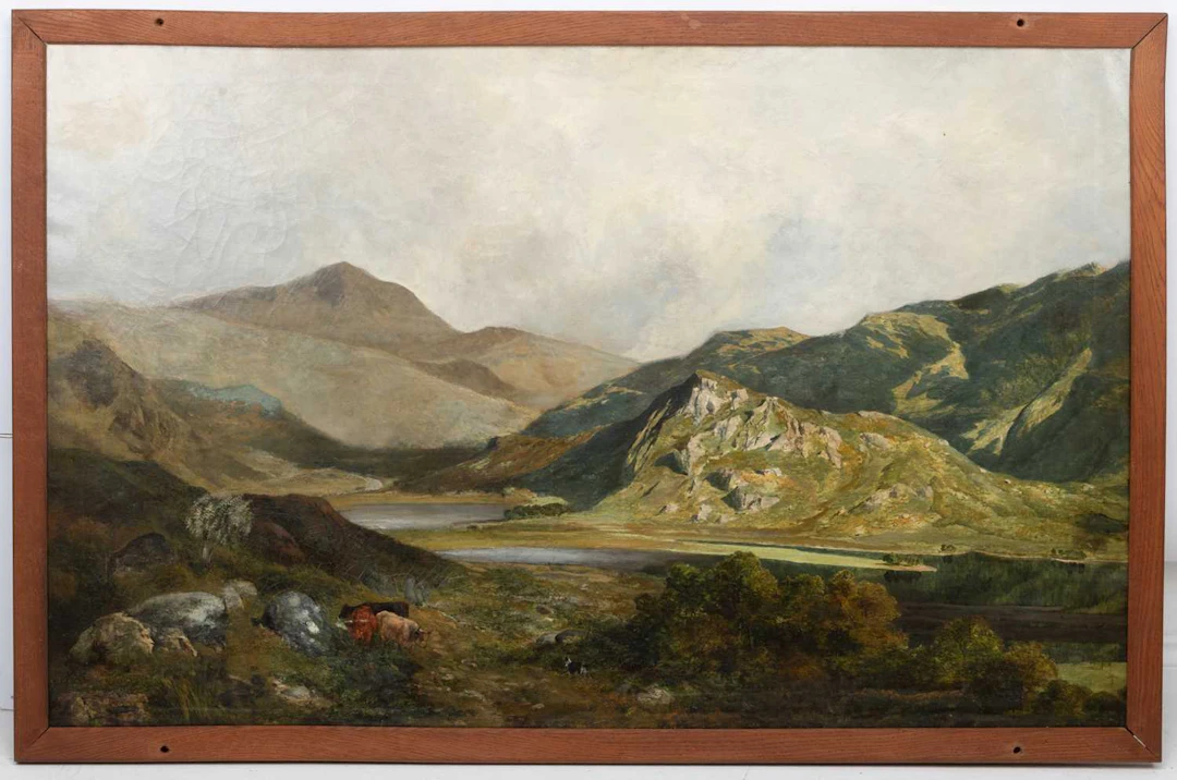 ATTRIBUTED TO ALFRED DE BREANSKI SENIOR (1852-1958) EXTENSIVE HIGHLAND