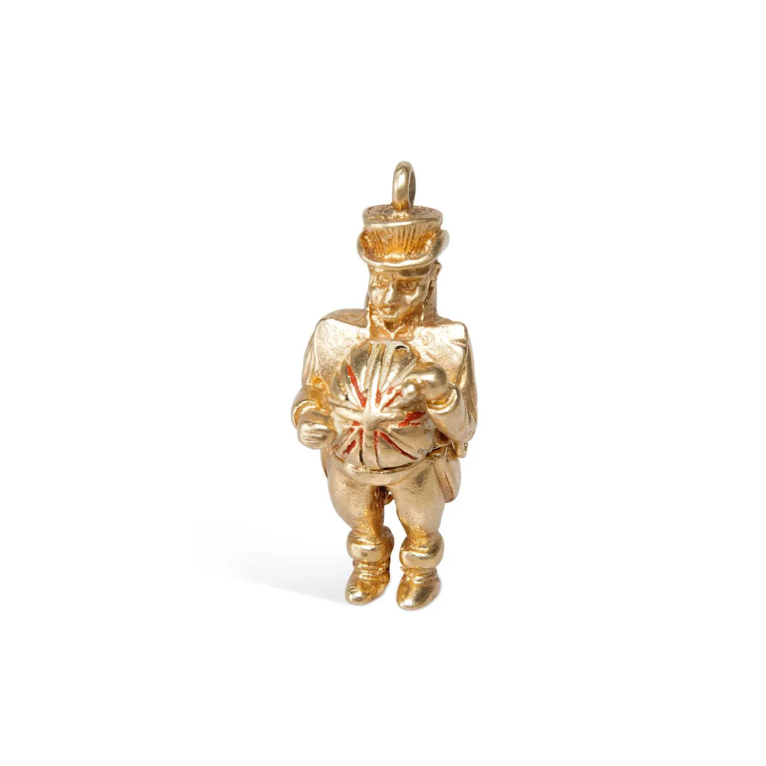 AN ARTICULATED JOHN BULL CHARM