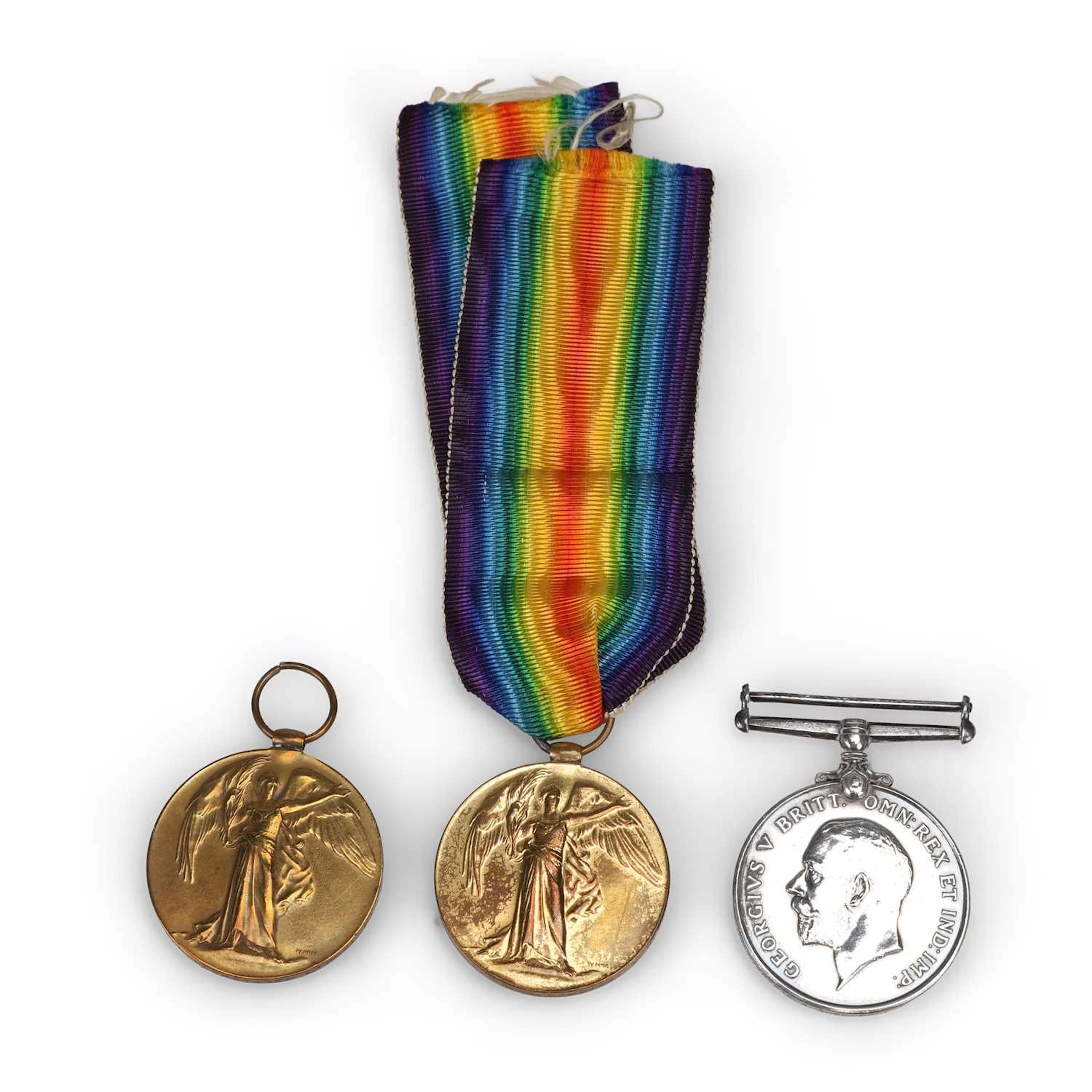 A FIRST WORLD WAR MEDAL PAIR
