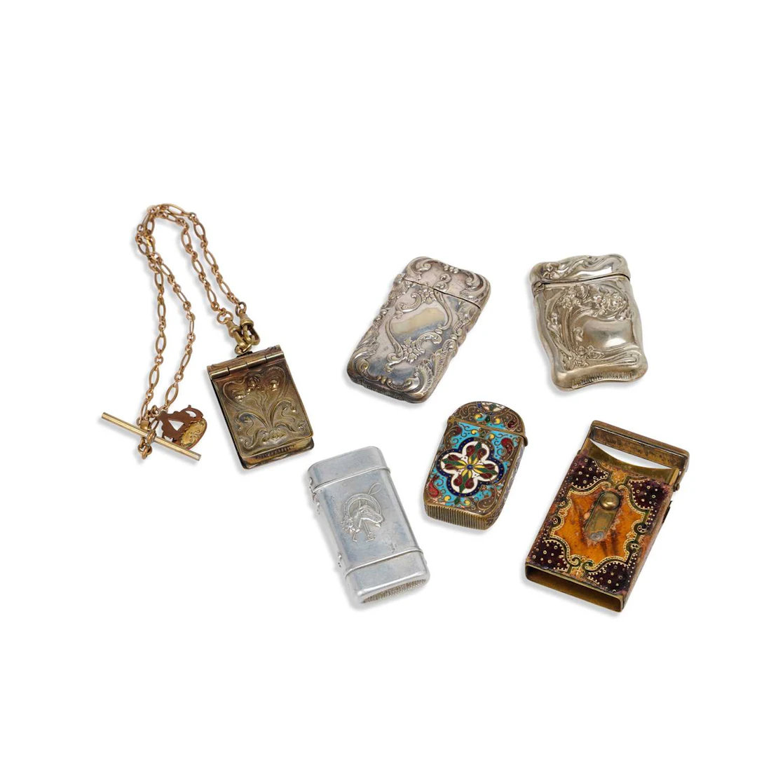 A COLLECTION OF 20TH CENTURY VESTA CASES