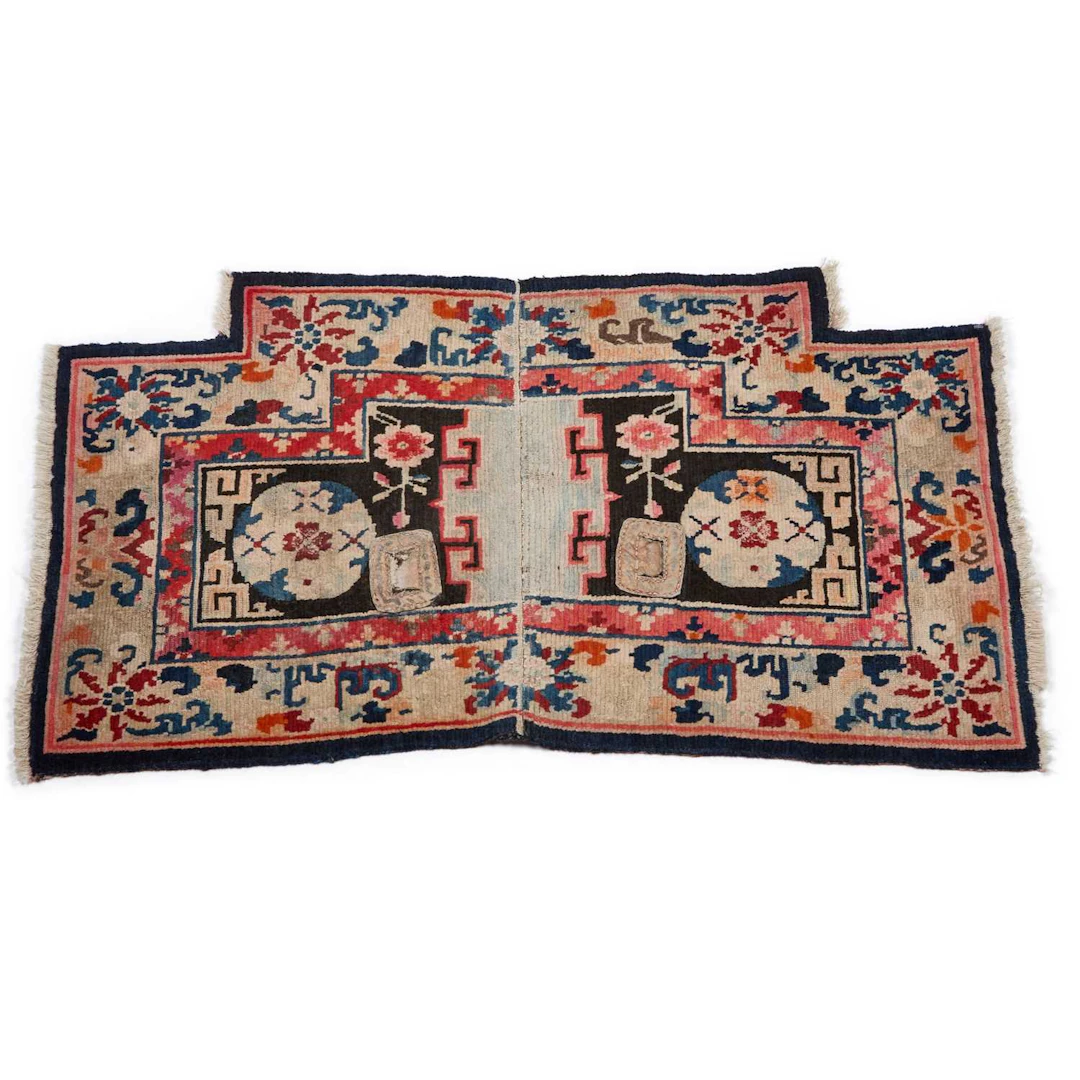 A TIBETAN SADDLE CLOTH