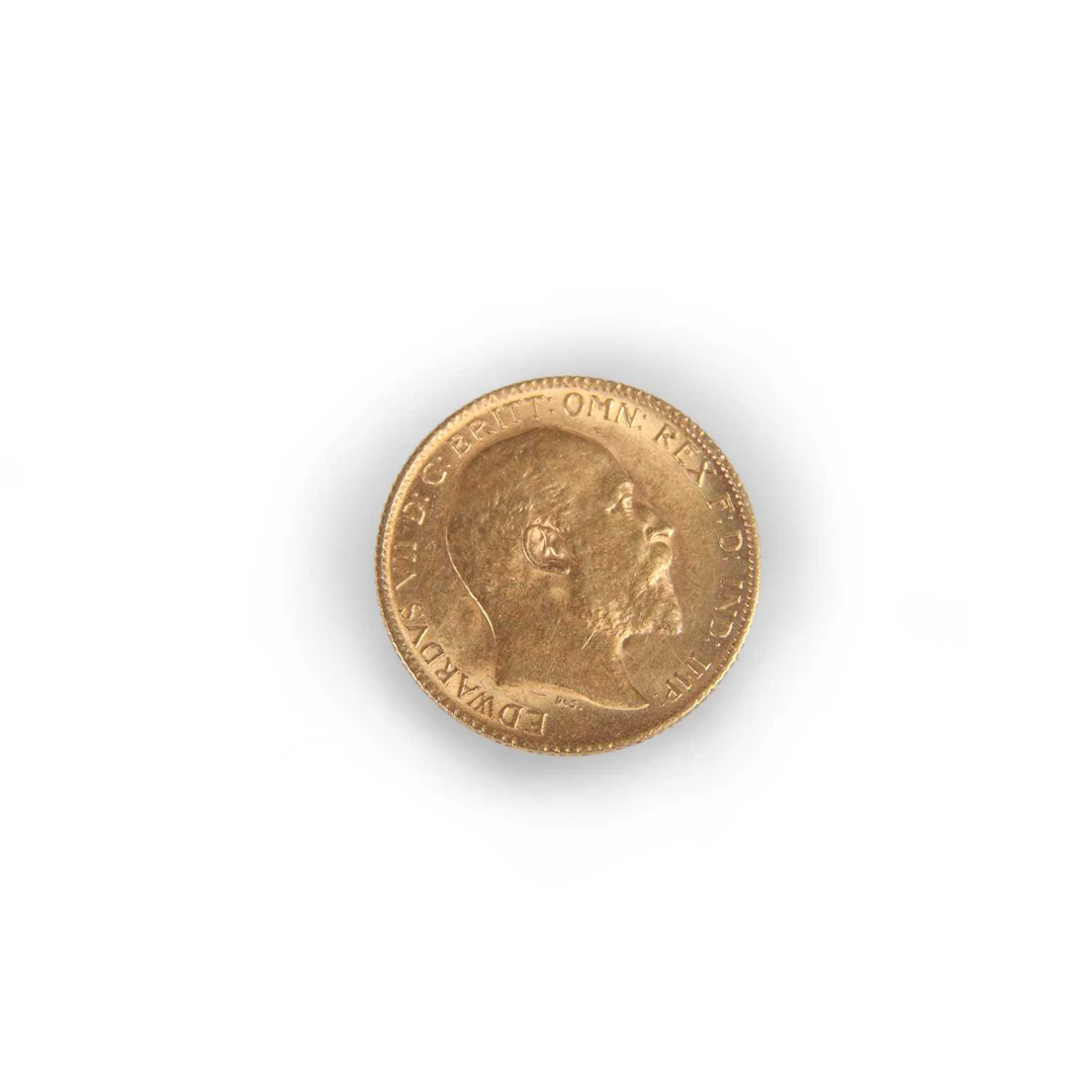 EDWARD VII (1901-1910) HALF SOVEREIGN
