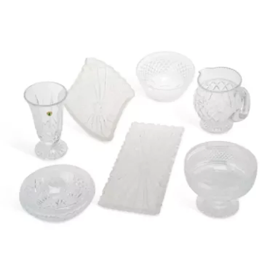 A COLLECTION OF WATERFORD AND OTHER CUT-GLASS