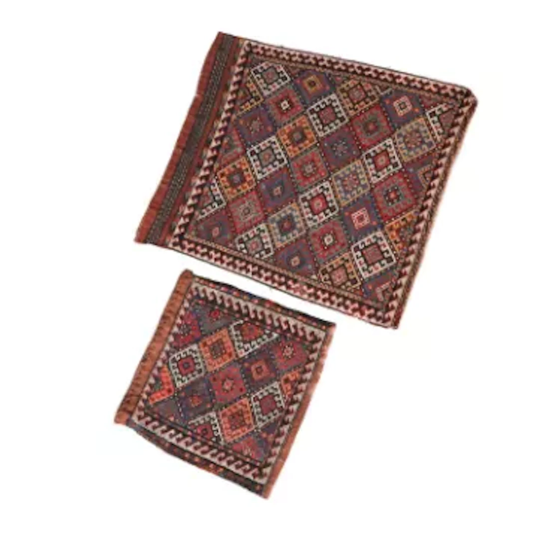 TWO SHAHSAVAN SOUMAK BAGS