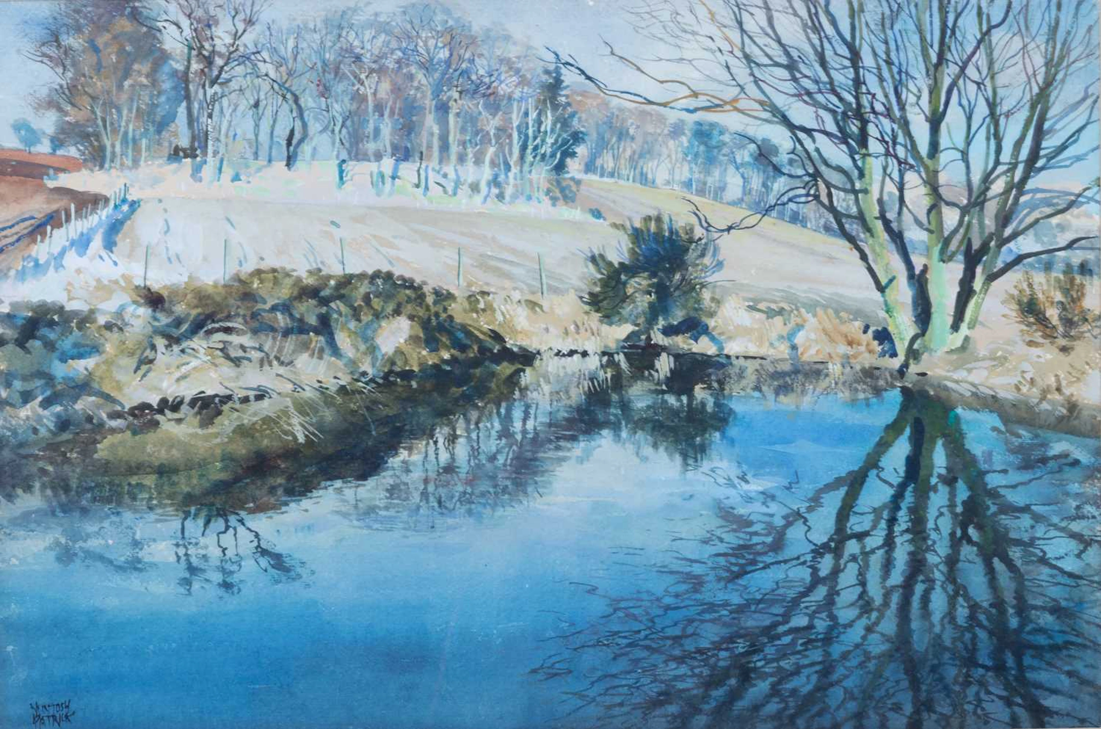 ‡ JAMES MCINTOSH PATRICK OBE RSA ROI (SCOTTISH 1907-1998) MILL HILL