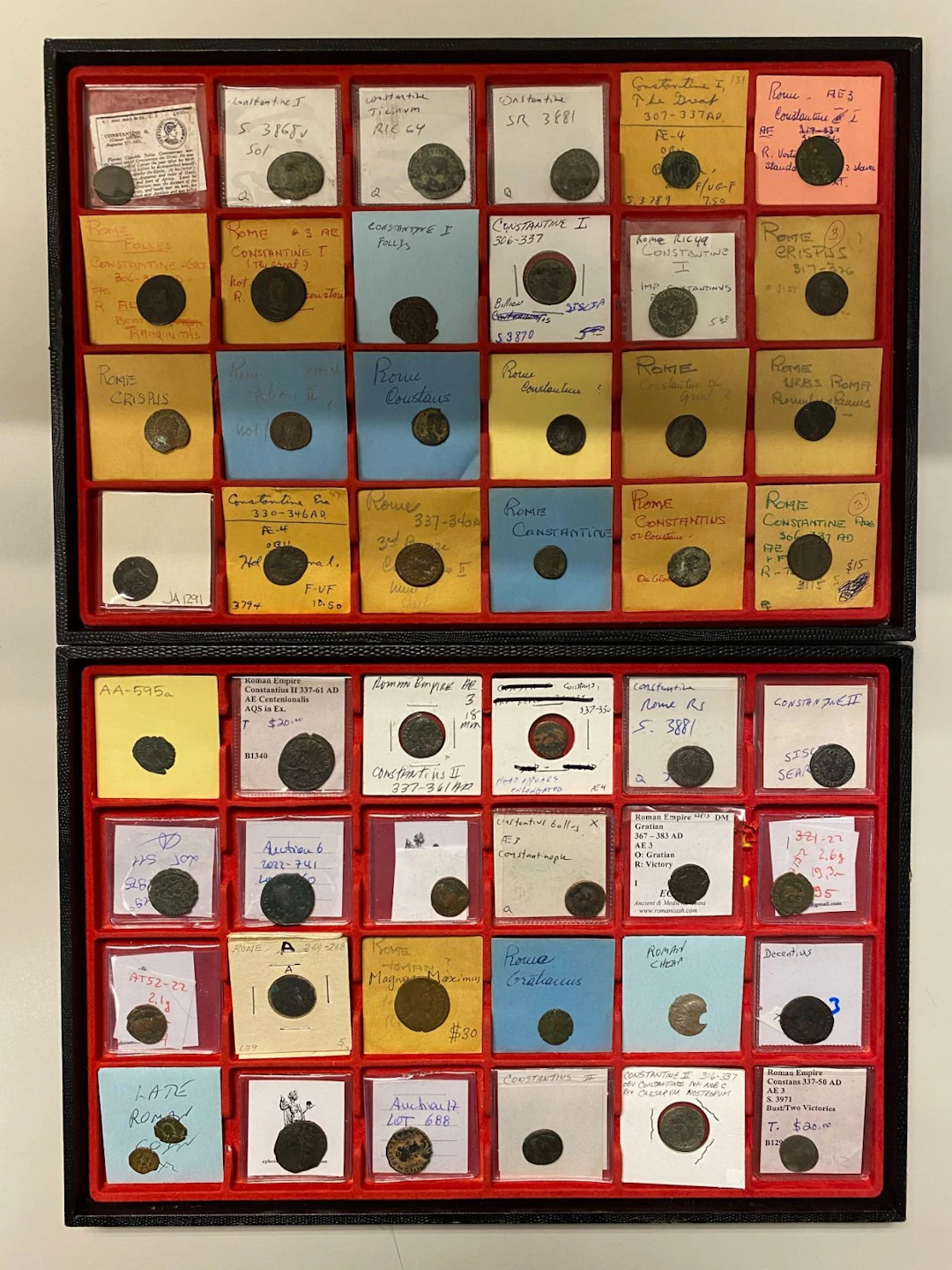 ROMAN EMPIRE: LOT of 102 coins