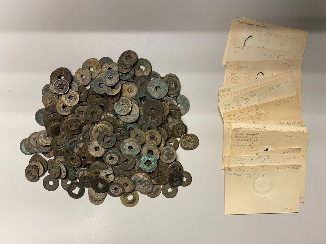 CHINA: LOT of 370 coins