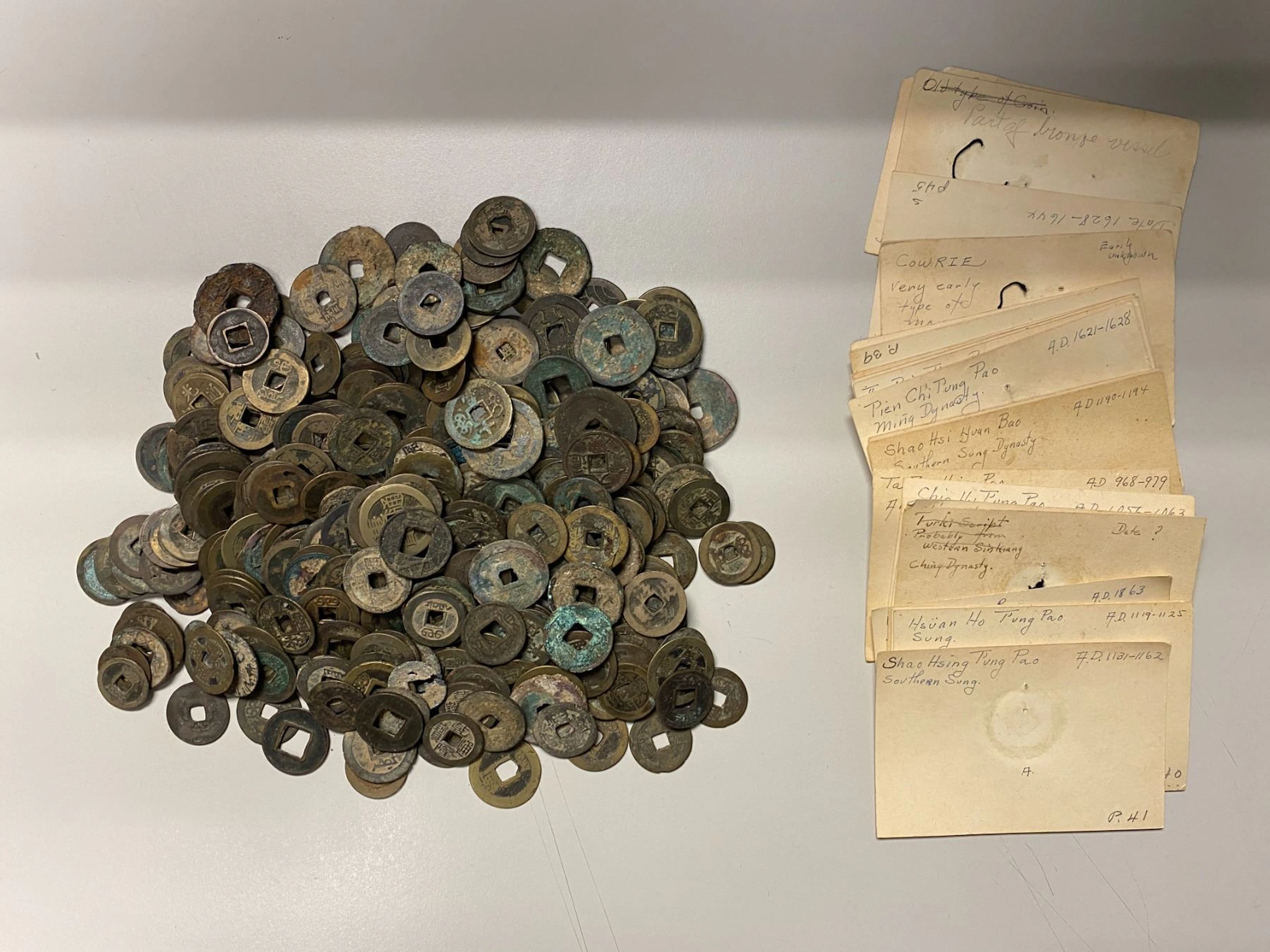 CHINA: LOT of 370 coins