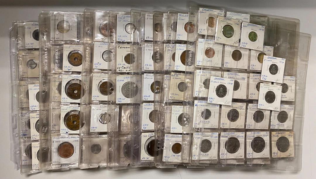 BRITISH COMMONWEALTH & RELATED: LOT of 266 coins